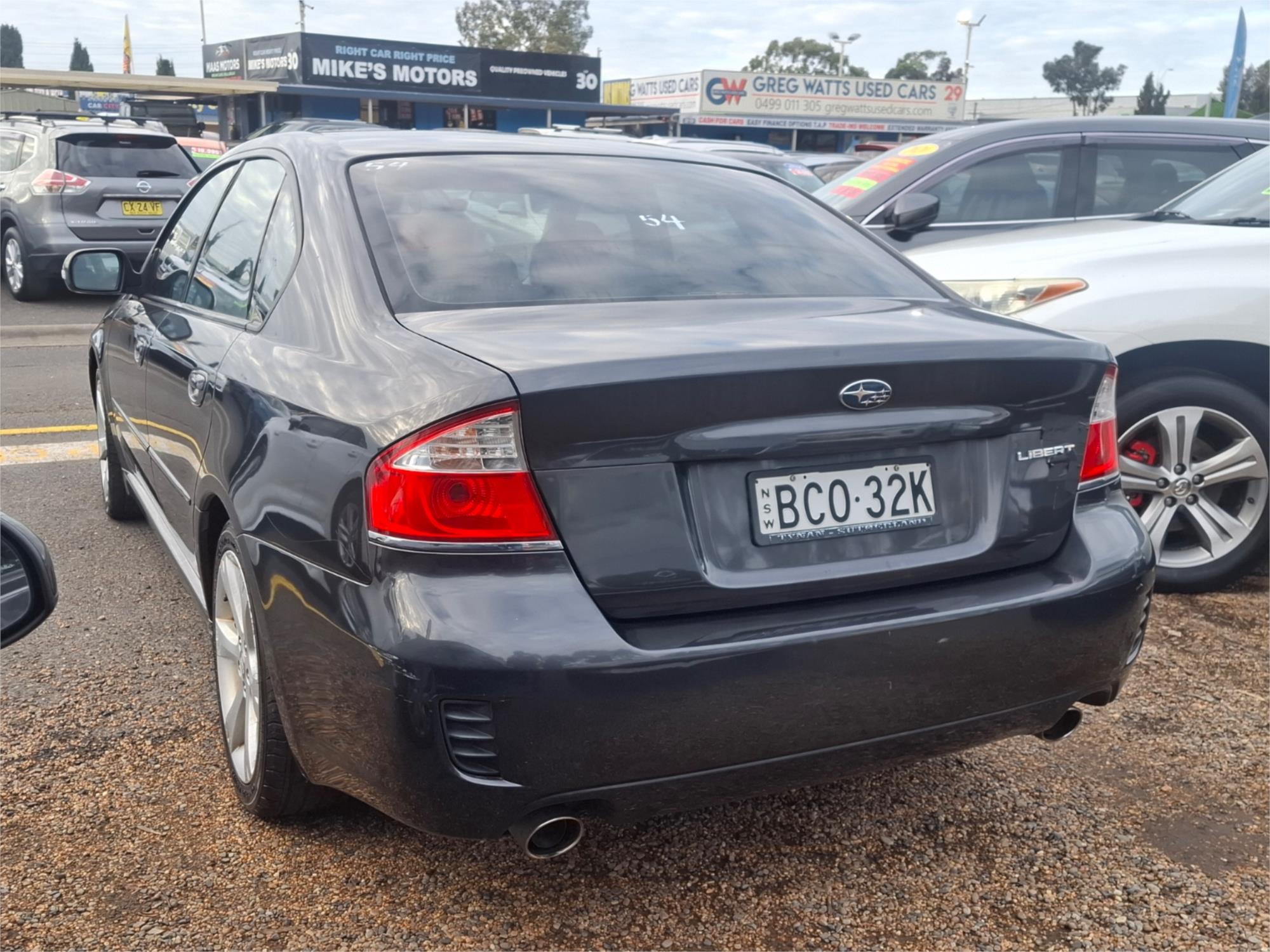 2007 SUBARU LIBERTY MY07 2.5i 4 SP AUTO ELEC SPORTSHIFT 4D SEDAN