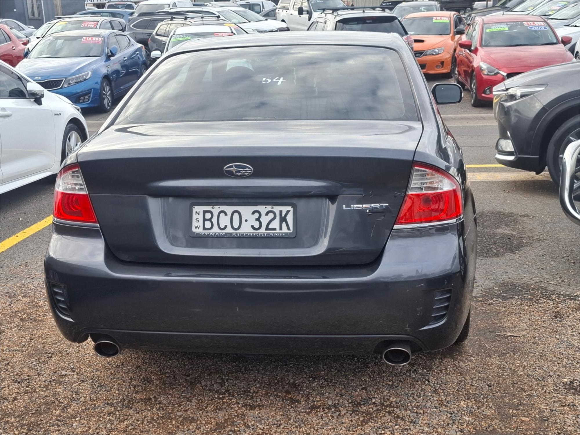 2007 SUBARU LIBERTY MY07 2.5i 4 SP AUTO ELEC SPORTSHIFT 4D SEDAN