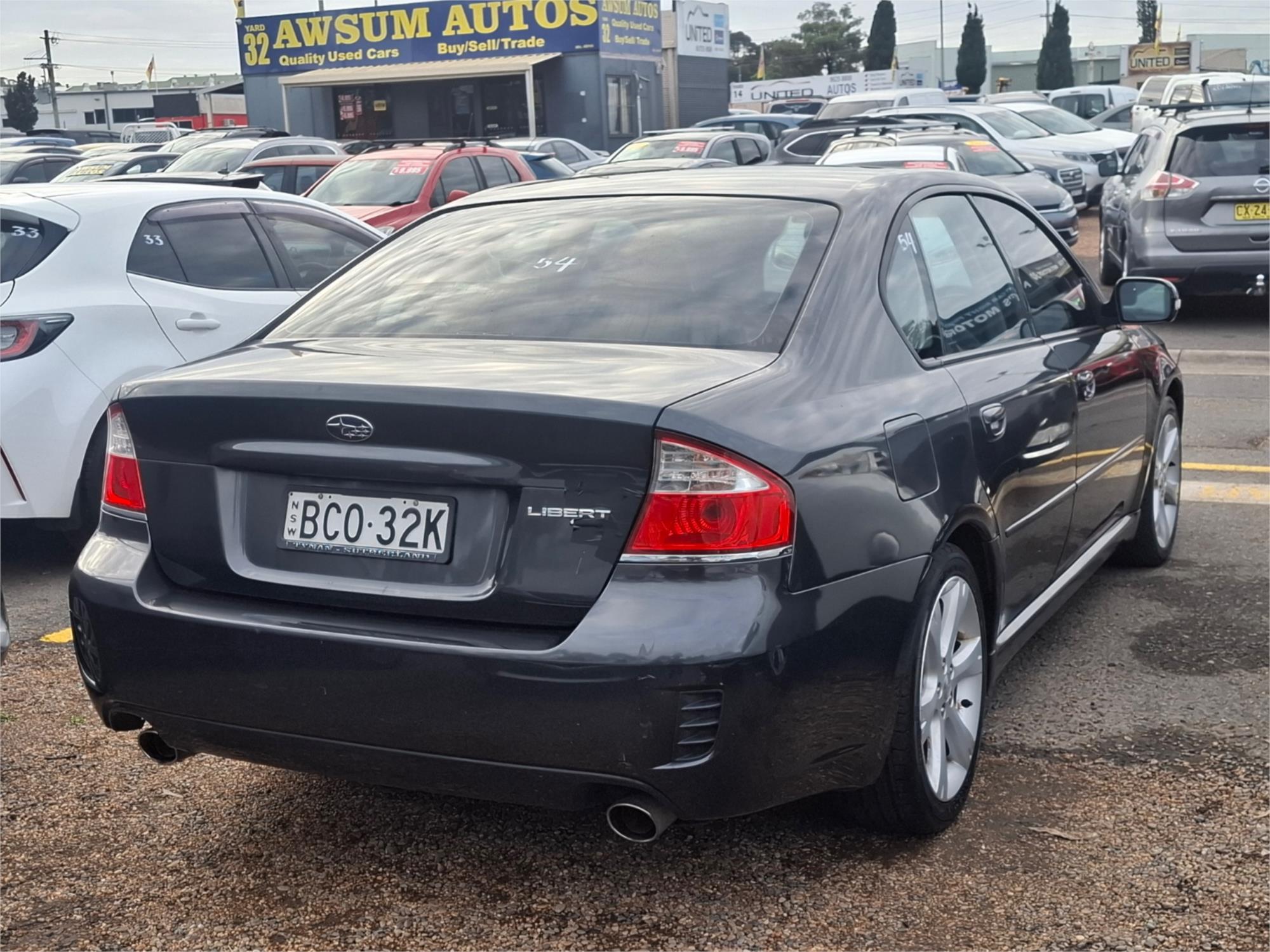 2007 SUBARU LIBERTY MY07 2.5i 4 SP AUTO ELEC SPORTSHIFT 4D SEDAN