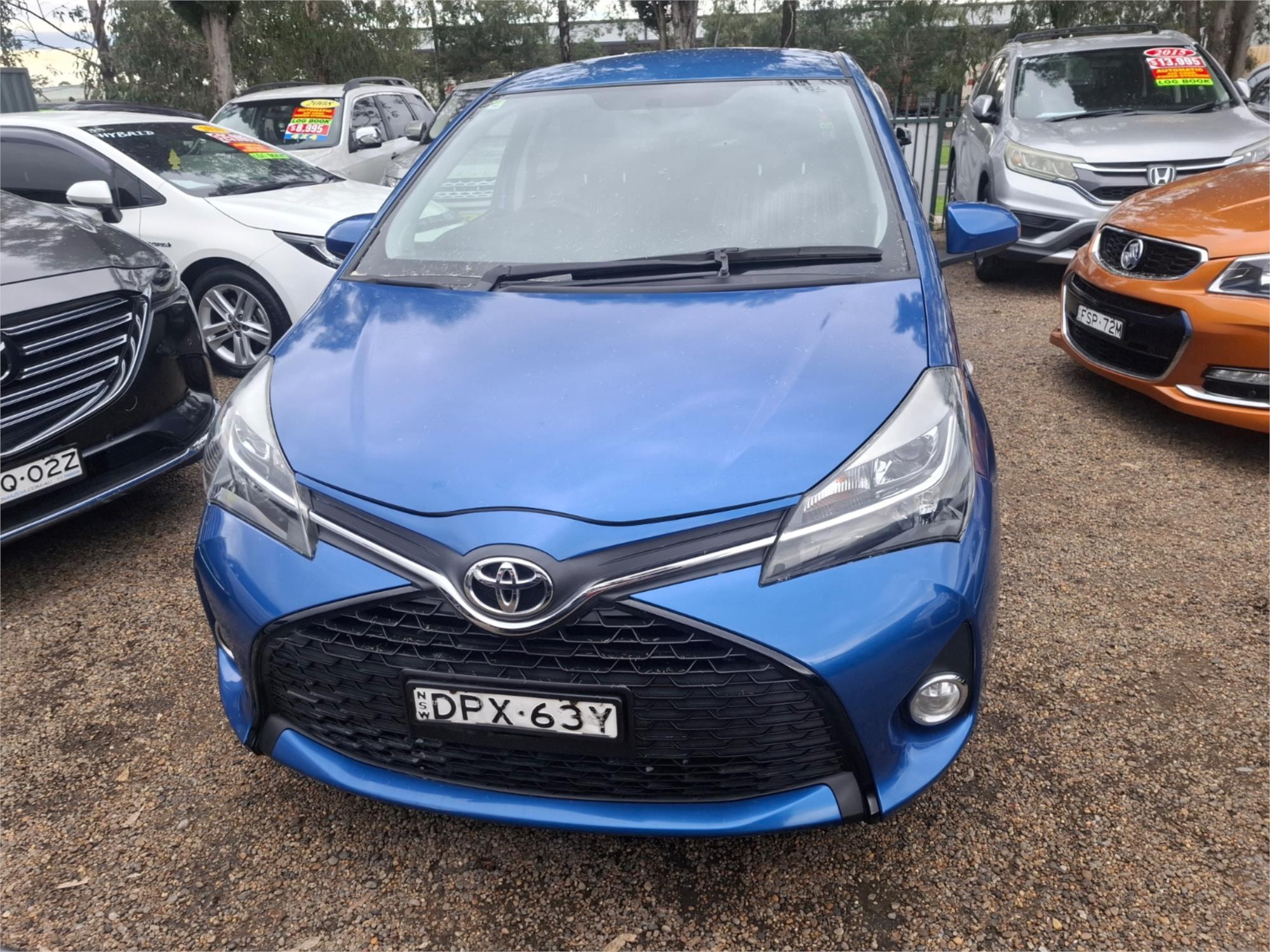 2016 TOYOTA YARIS NCP131R MY15 ZR 4 SP AUTOMATIC 5D HATCHBACK