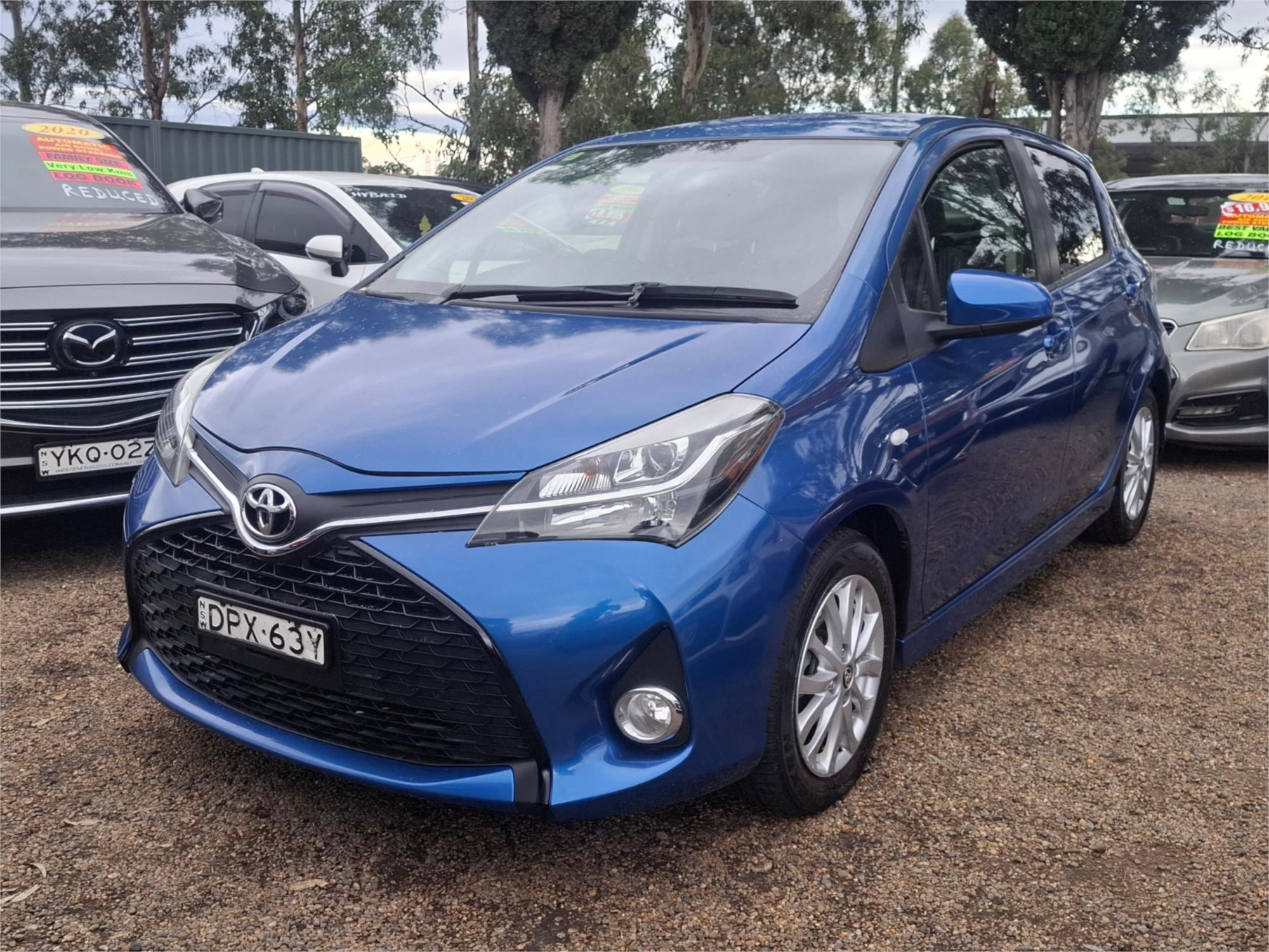 2016 TOYOTA YARIS NCP131R MY15 ZR 4 SP AUTOMATIC 5D HATCHBACK