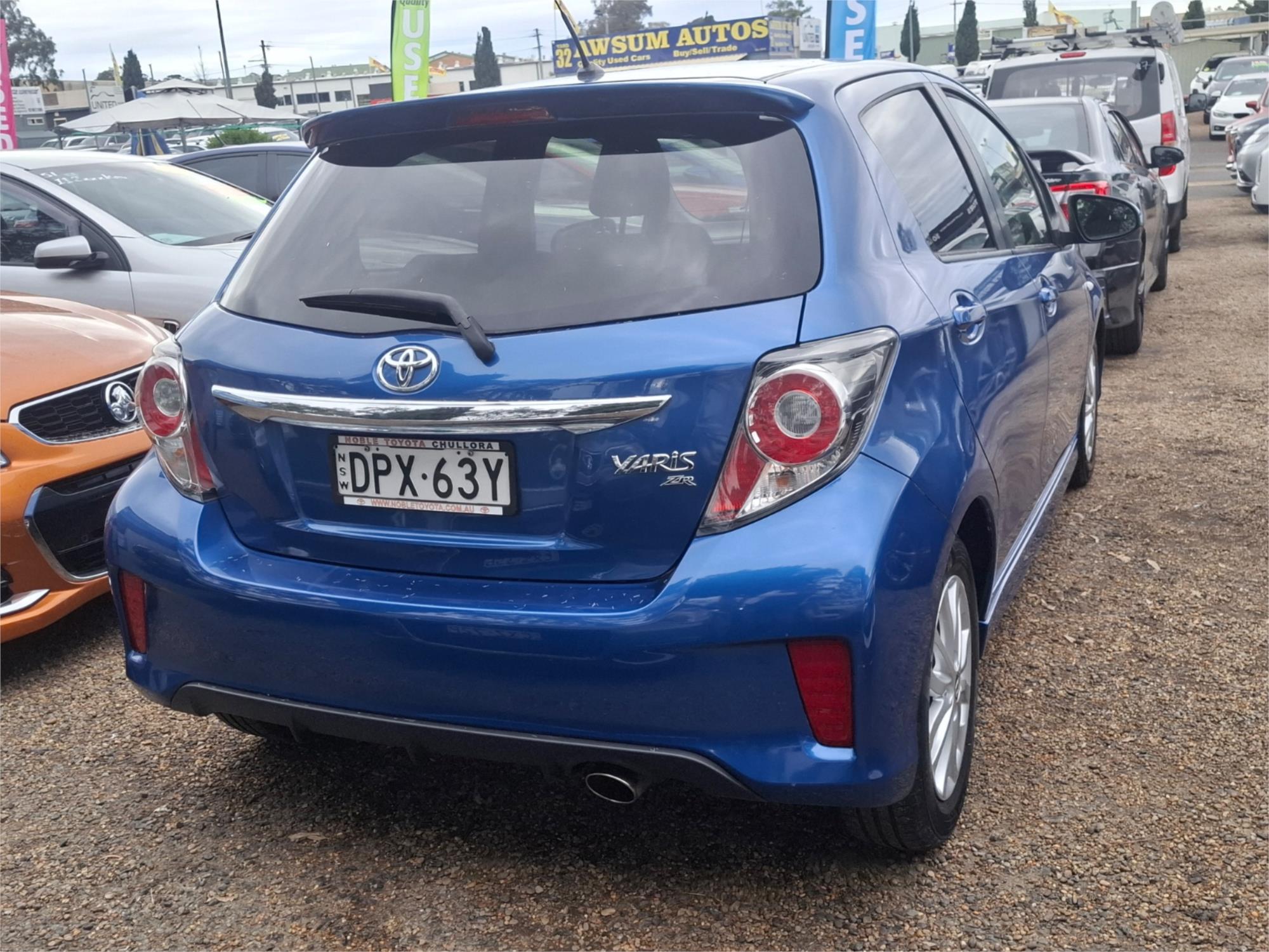 2016 TOYOTA YARIS NCP131R MY15 ZR 4 SP AUTOMATIC 5D HATCHBACK
