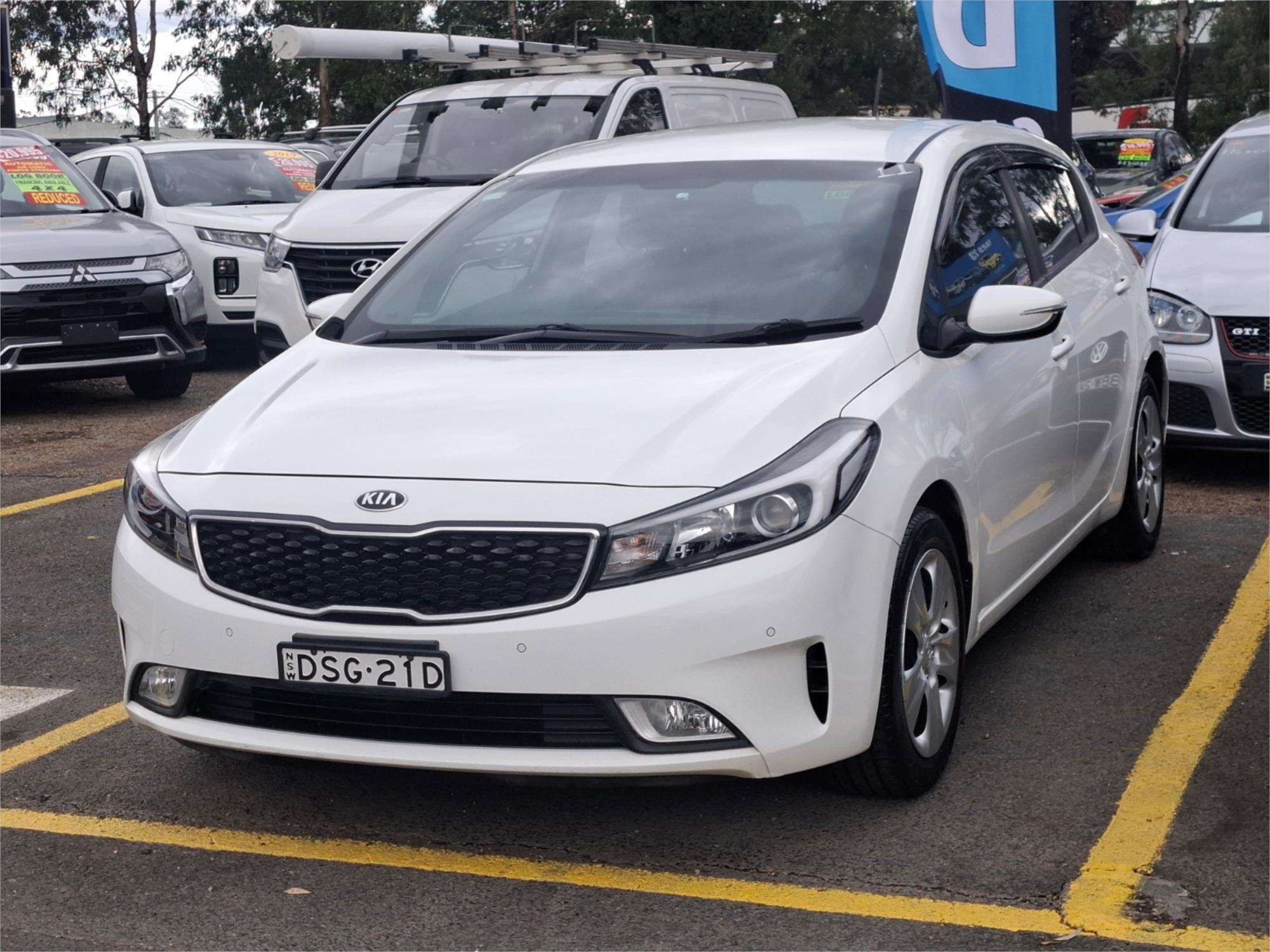 2017 KIA CERATO YD MY17 S 6 SP AUTO SEQ SPORTSHIFT 5D HATCHBACK