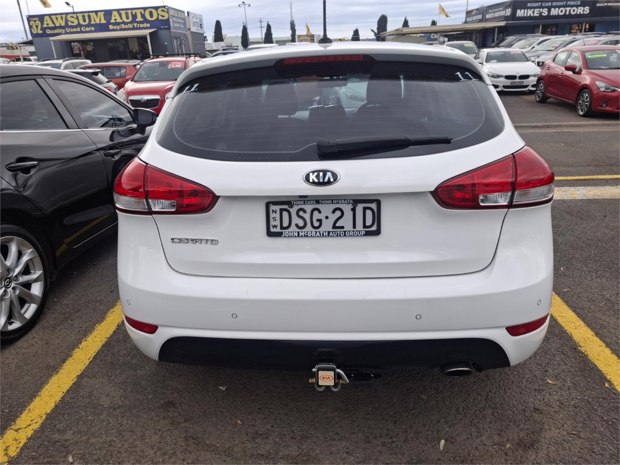 2017 KIA CERATO YD MY17 S 6 SP AUTO SEQ SPORTSHIFT 5D HATCHBACK