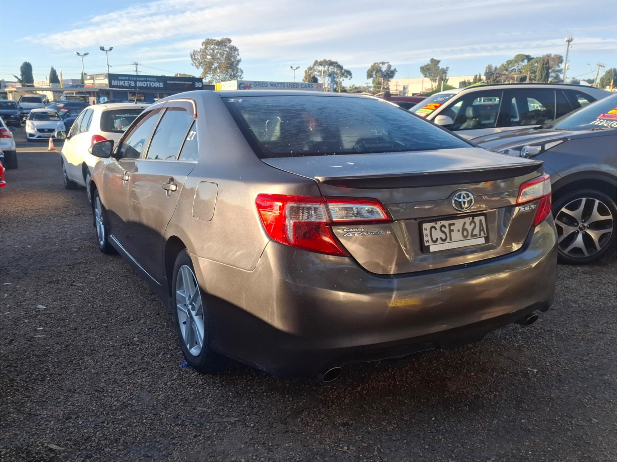 2013 TOYOTA CAMRY ASV50R ATARA SX 6 SP AUTOMATIC 4D SEDAN
