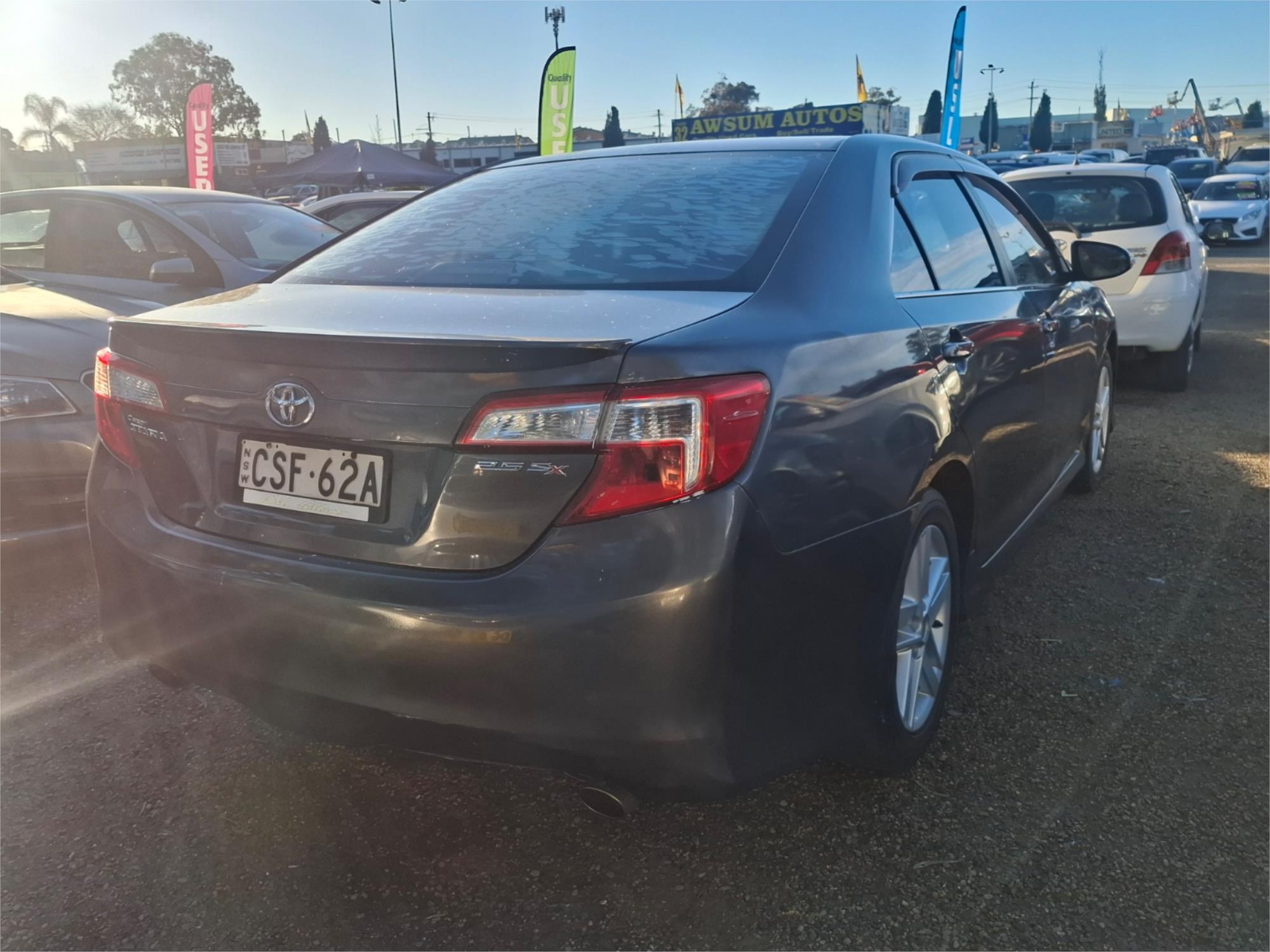 2013 TOYOTA CAMRY ASV50R ATARA SX 6 SP AUTOMATIC 4D SEDAN