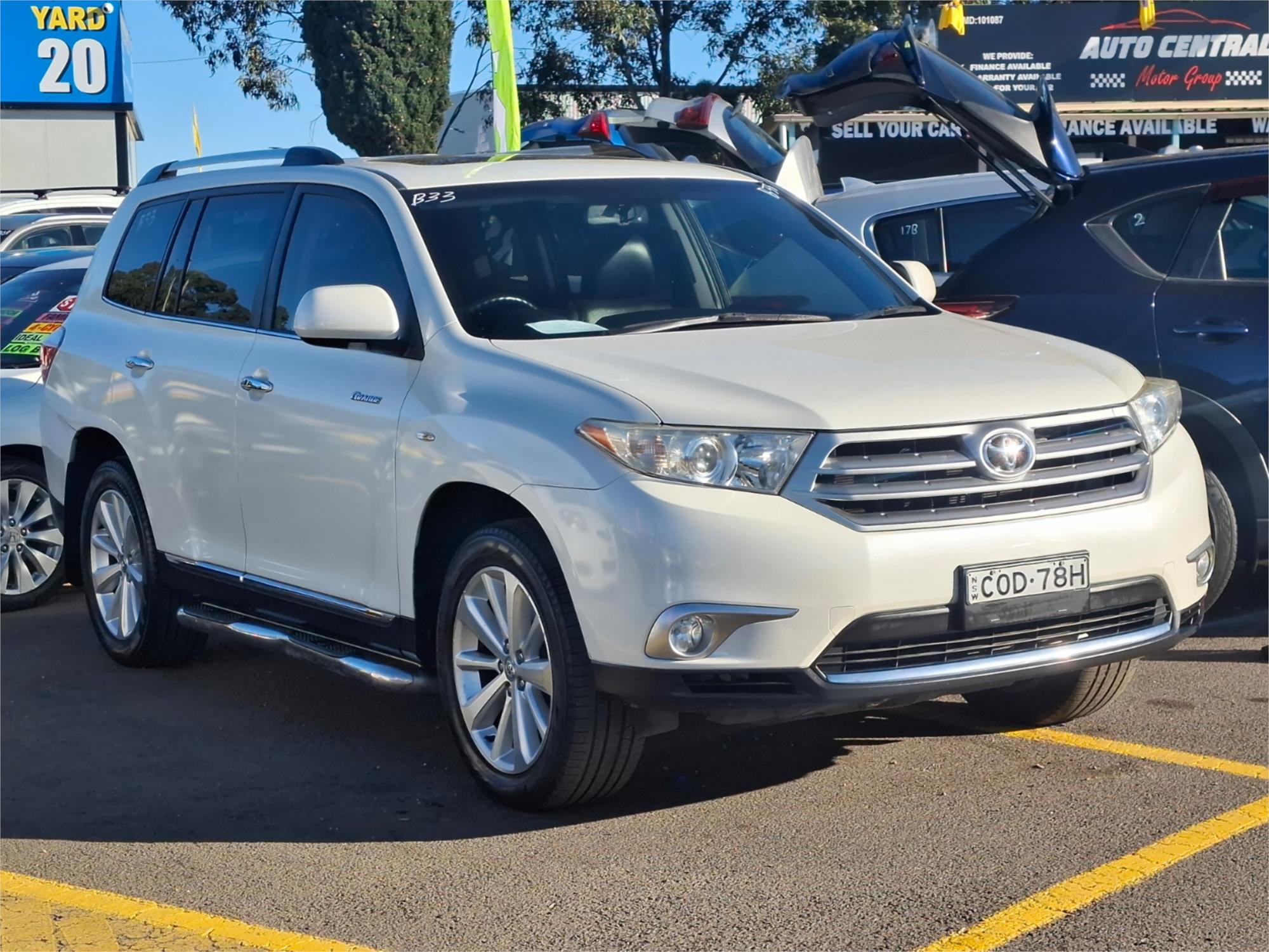 2013 TOYOTA KLUGER GSU45R MY11 UPGRADE GRANDE (4x4) 5 SP AUTOMATIC 4D WAGON