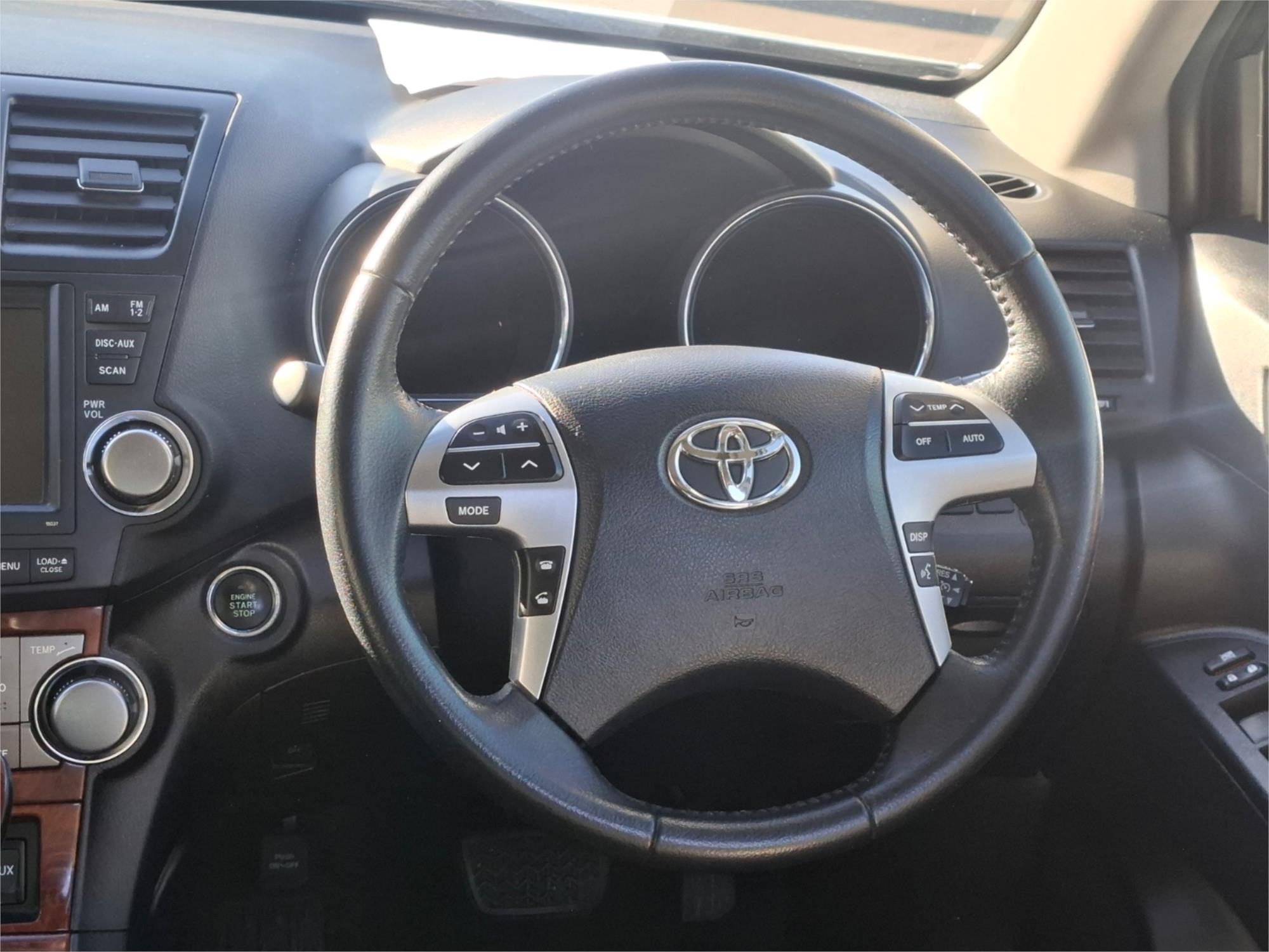 2013 TOYOTA KLUGER GSU45R MY11 UPGRADE GRANDE (4x4) 5 SP AUTOMATIC 4D WAGON
