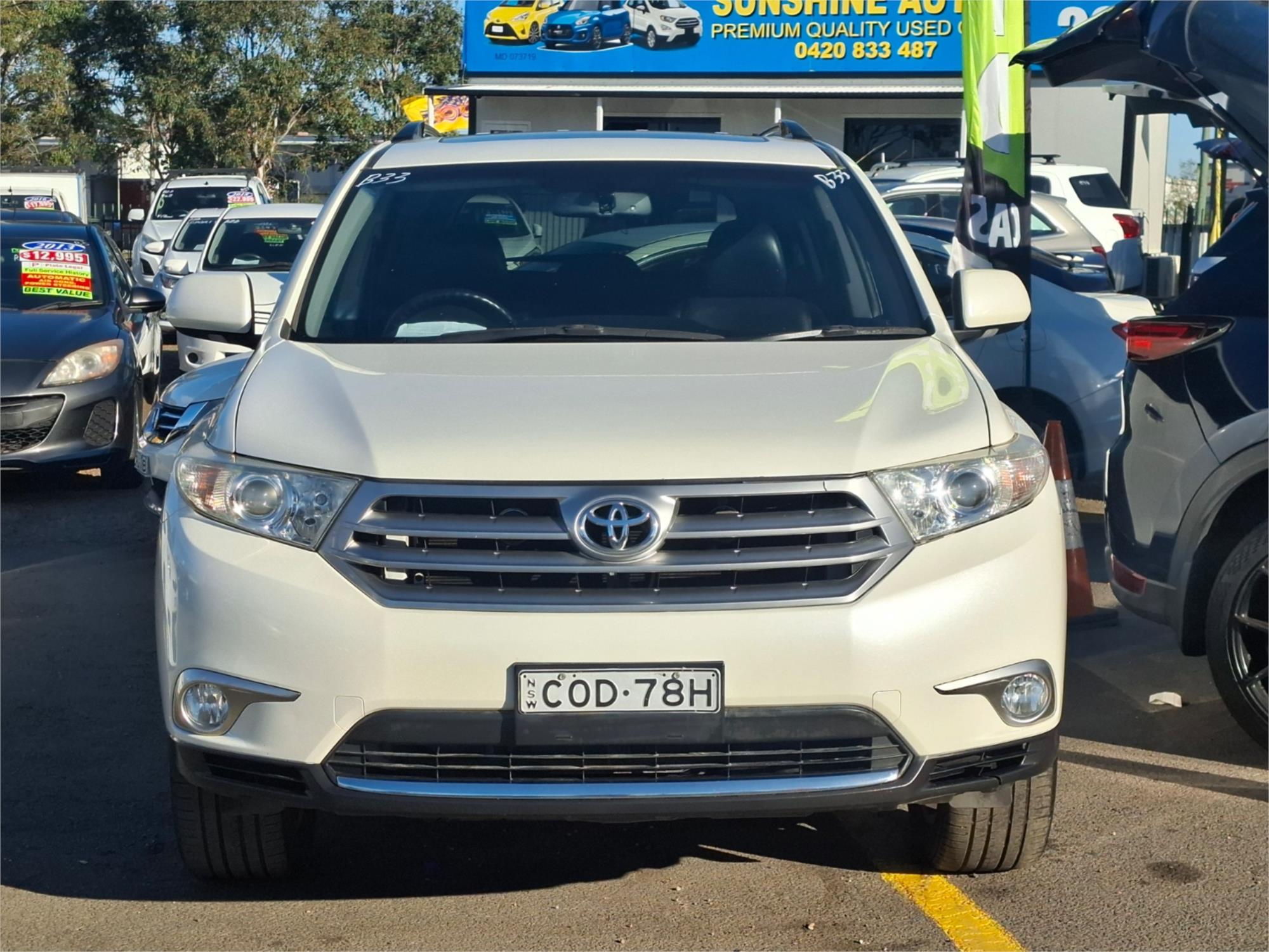 2013 TOYOTA KLUGER GSU45R MY11 UPGRADE GRANDE (4x4) 5 SP AUTOMATIC 4D WAGON