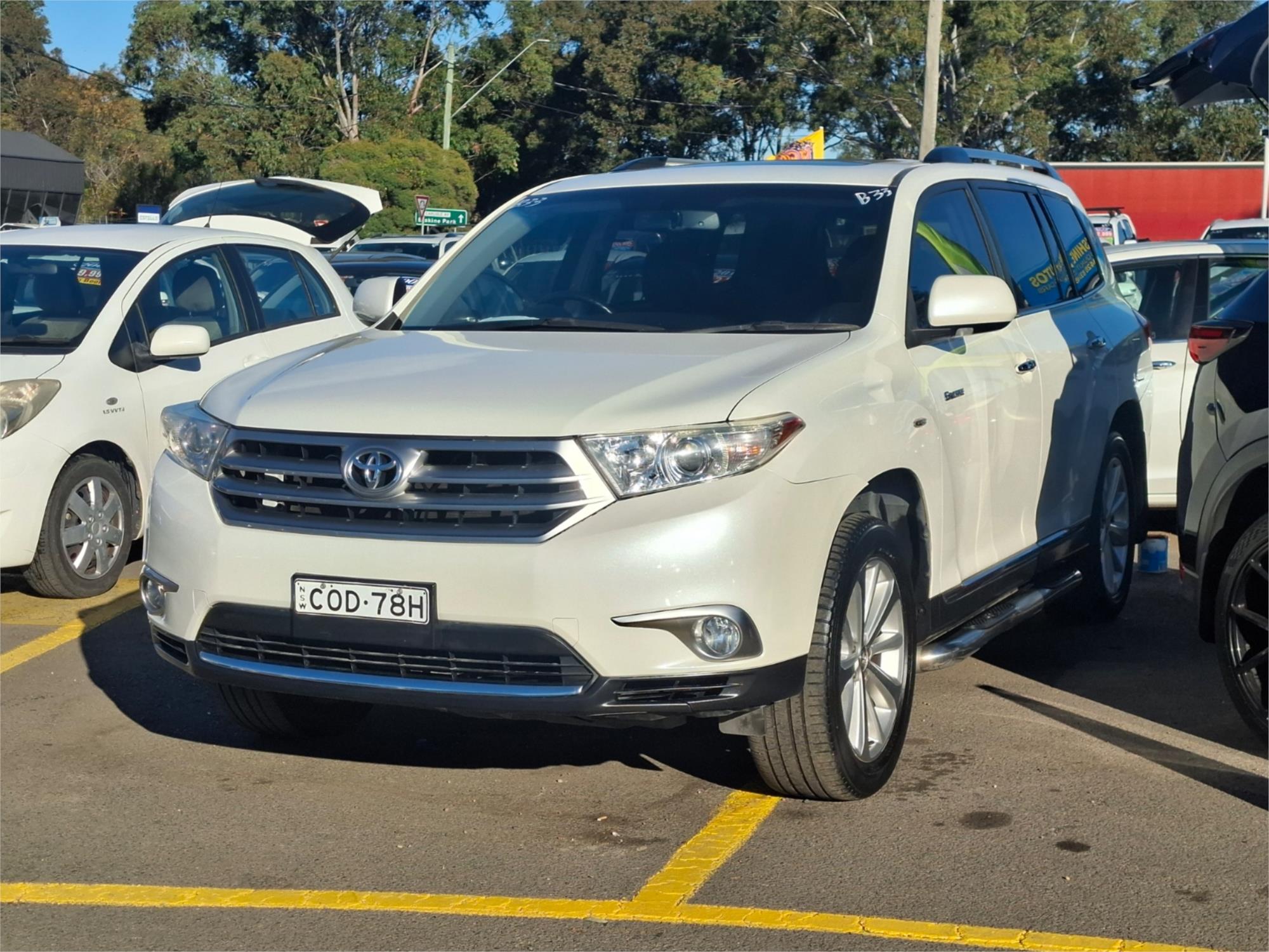 2013 TOYOTA KLUGER GSU45R MY11 UPGRADE GRANDE (4x4) 5 SP AUTOMATIC 4D WAGON