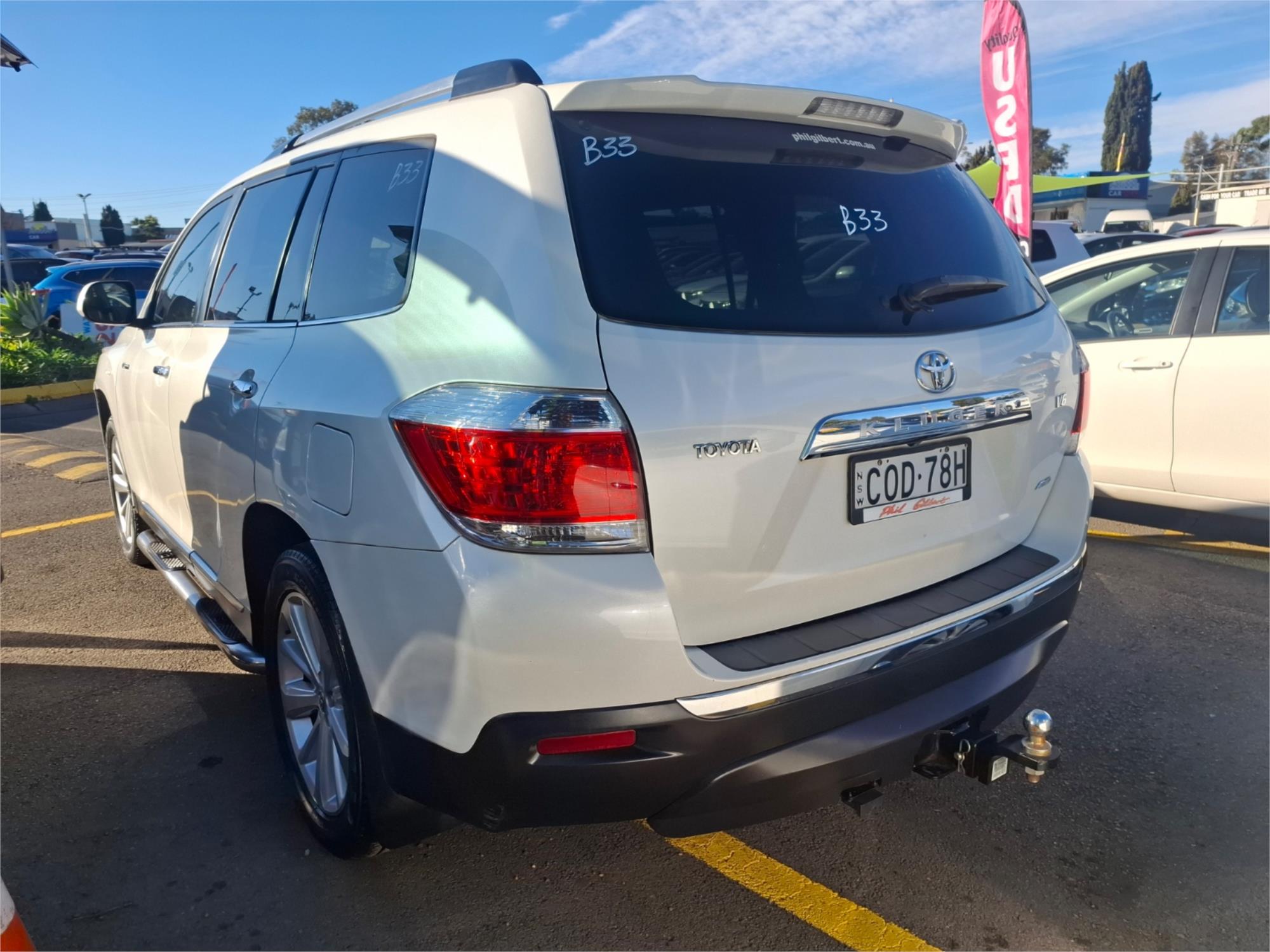 2013 TOYOTA KLUGER GSU45R MY11 UPGRADE GRANDE (4x4) 5 SP AUTOMATIC 4D WAGON