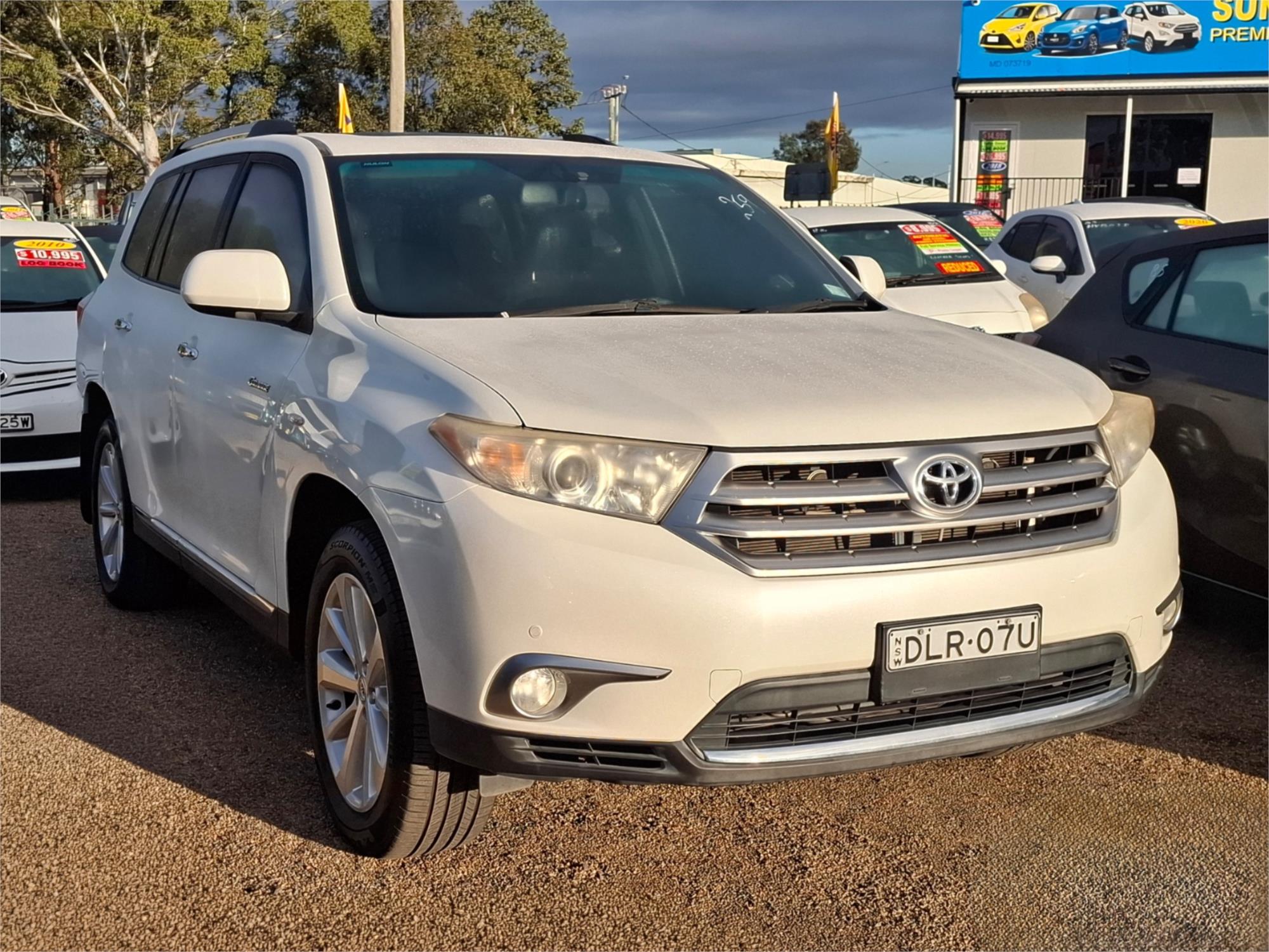 2010 TOYOTA KLUGER GSU45R GRANDE (4x4) 5 SP AUTOMATIC 4D WAGON