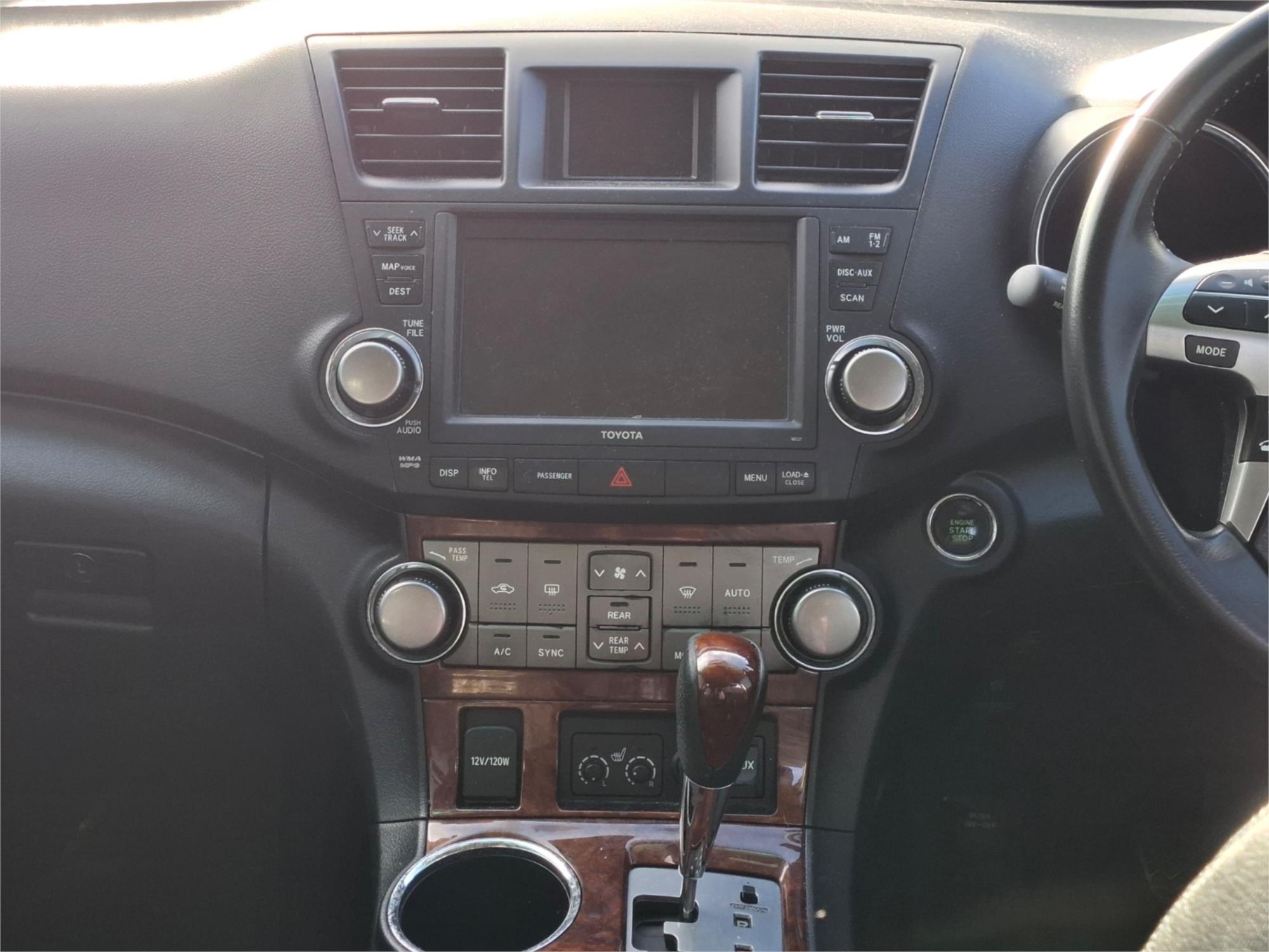 2010 TOYOTA KLUGER GSU45R GRANDE (4x4) 5 SP AUTOMATIC 4D WAGON