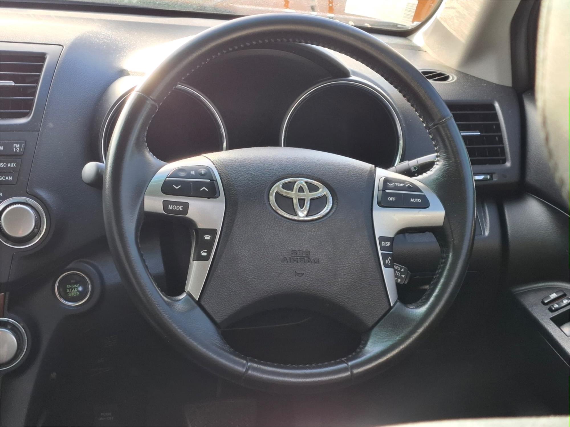 2010 TOYOTA KLUGER GSU45R GRANDE (4x4) 5 SP AUTOMATIC 4D WAGON
