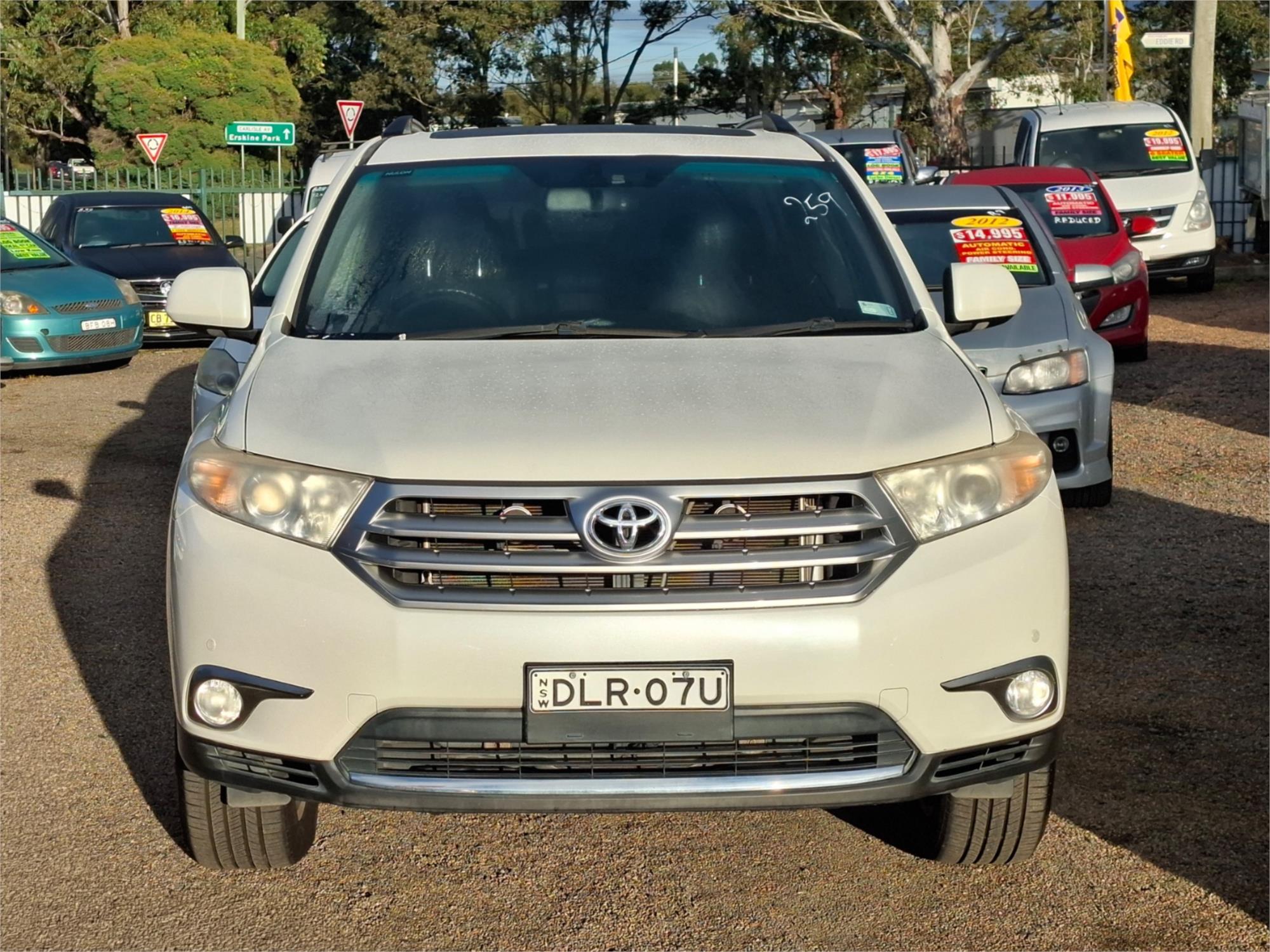 2010 TOYOTA KLUGER GSU45R GRANDE (4x4) 5 SP AUTOMATIC 4D WAGON