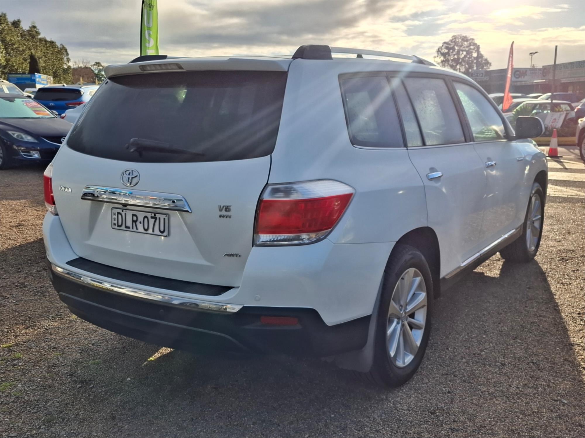 2010 TOYOTA KLUGER GSU45R GRANDE (4x4) 5 SP AUTOMATIC 4D WAGON