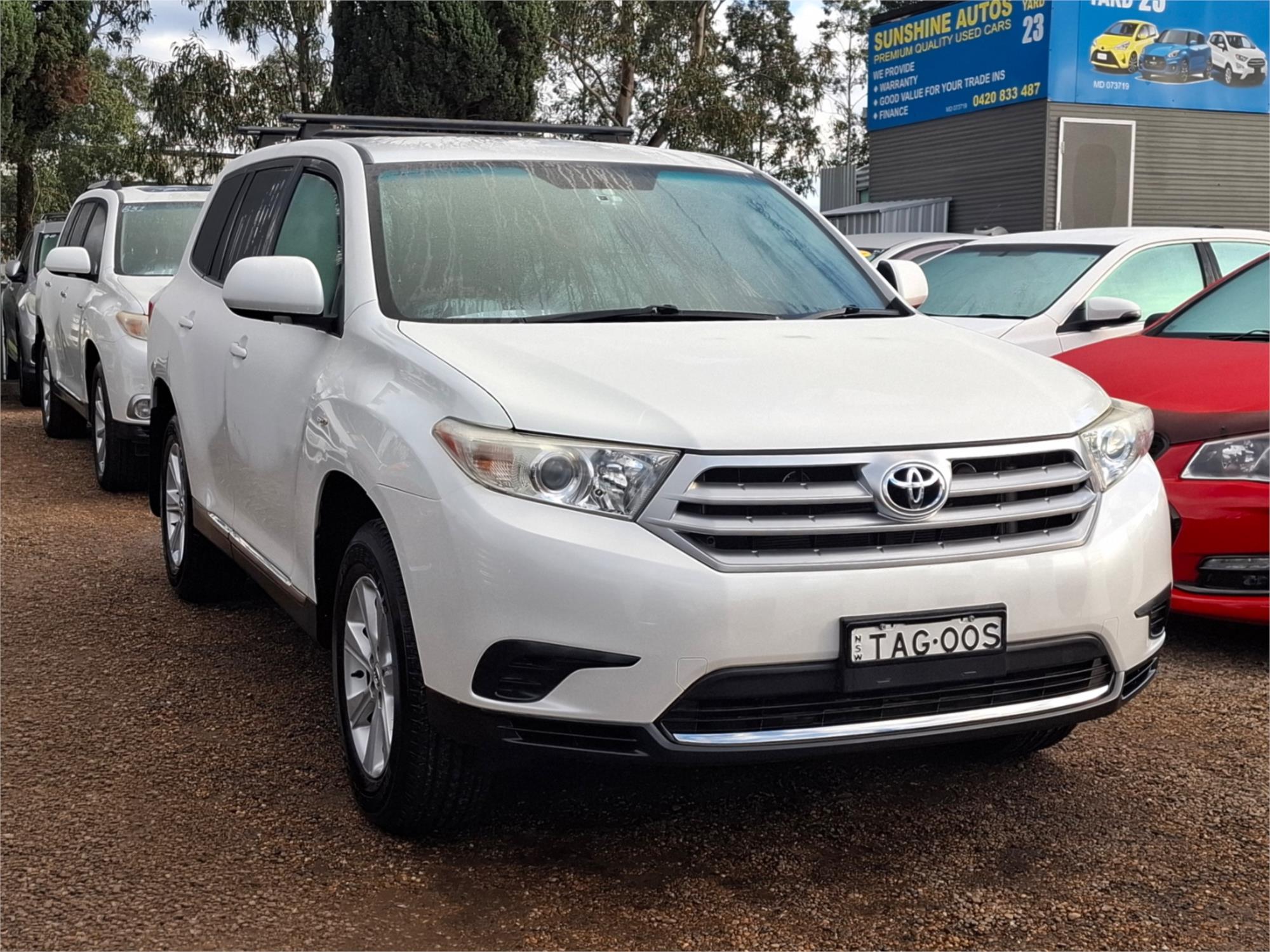 2011 TOYOTA KLUGER GSU40R MY11 UPGRADE KX-R (FWD) 5 SEAT 5 SP AUTOMATIC 4D WAGON