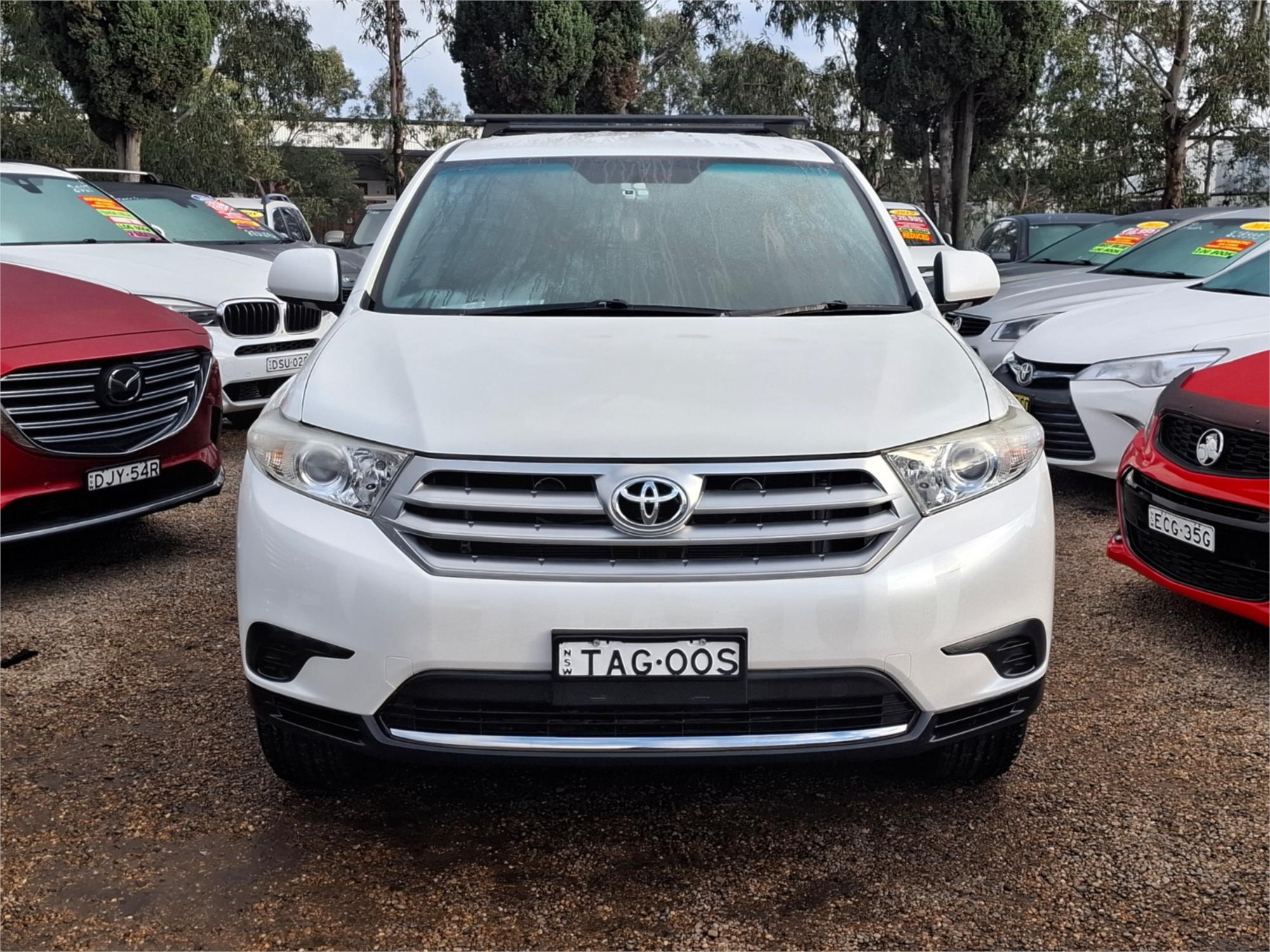 2011 TOYOTA KLUGER GSU40R MY11 UPGRADE KX-R (FWD) 5 SEAT 5 SP AUTOMATIC 4D WAGON