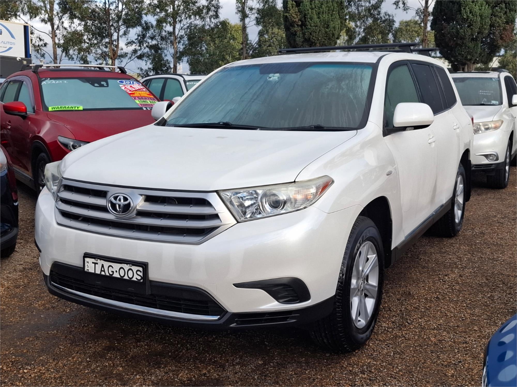 2011 TOYOTA KLUGER GSU40R MY11 UPGRADE KX-R (FWD) 5 SEAT 5 SP AUTOMATIC 4D WAGON