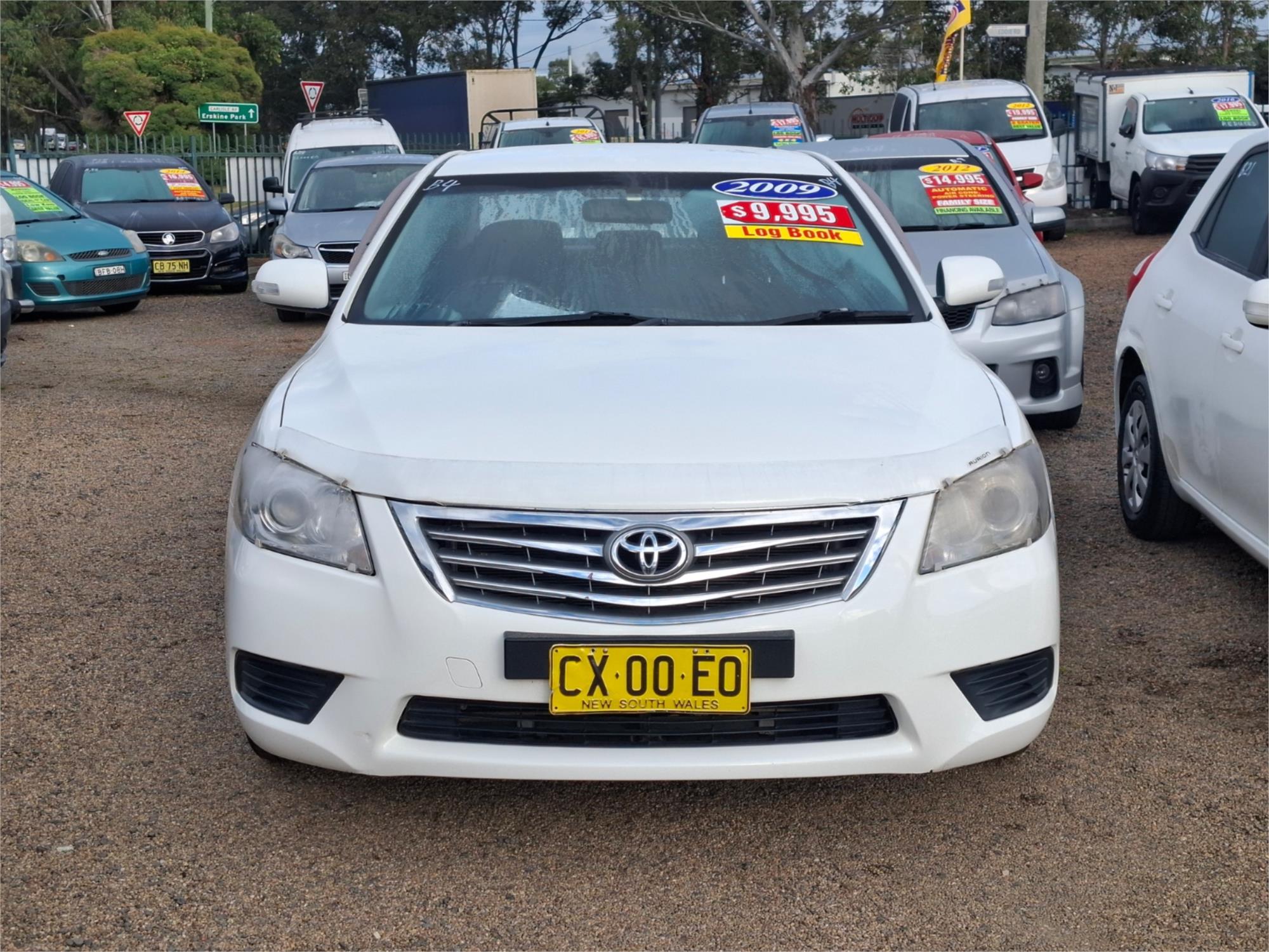 2009 TOYOTA AURION GSV40R 09 UPGRADE AT-X 6 SP AUTO SEQUENTIAL 4D SEDAN