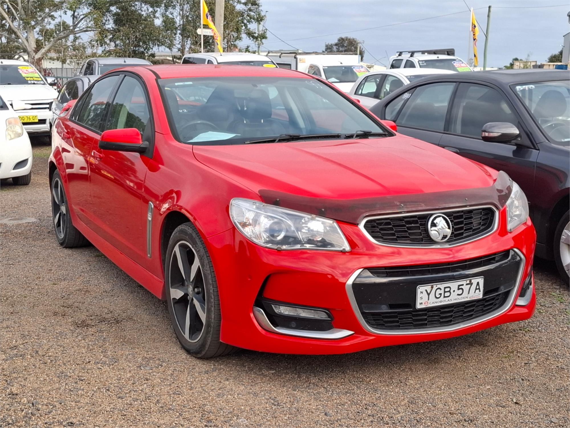 2017 HOLDEN COMMODORE VF II MY17 SV6 6 SP AUTOMATIC 4D SEDAN