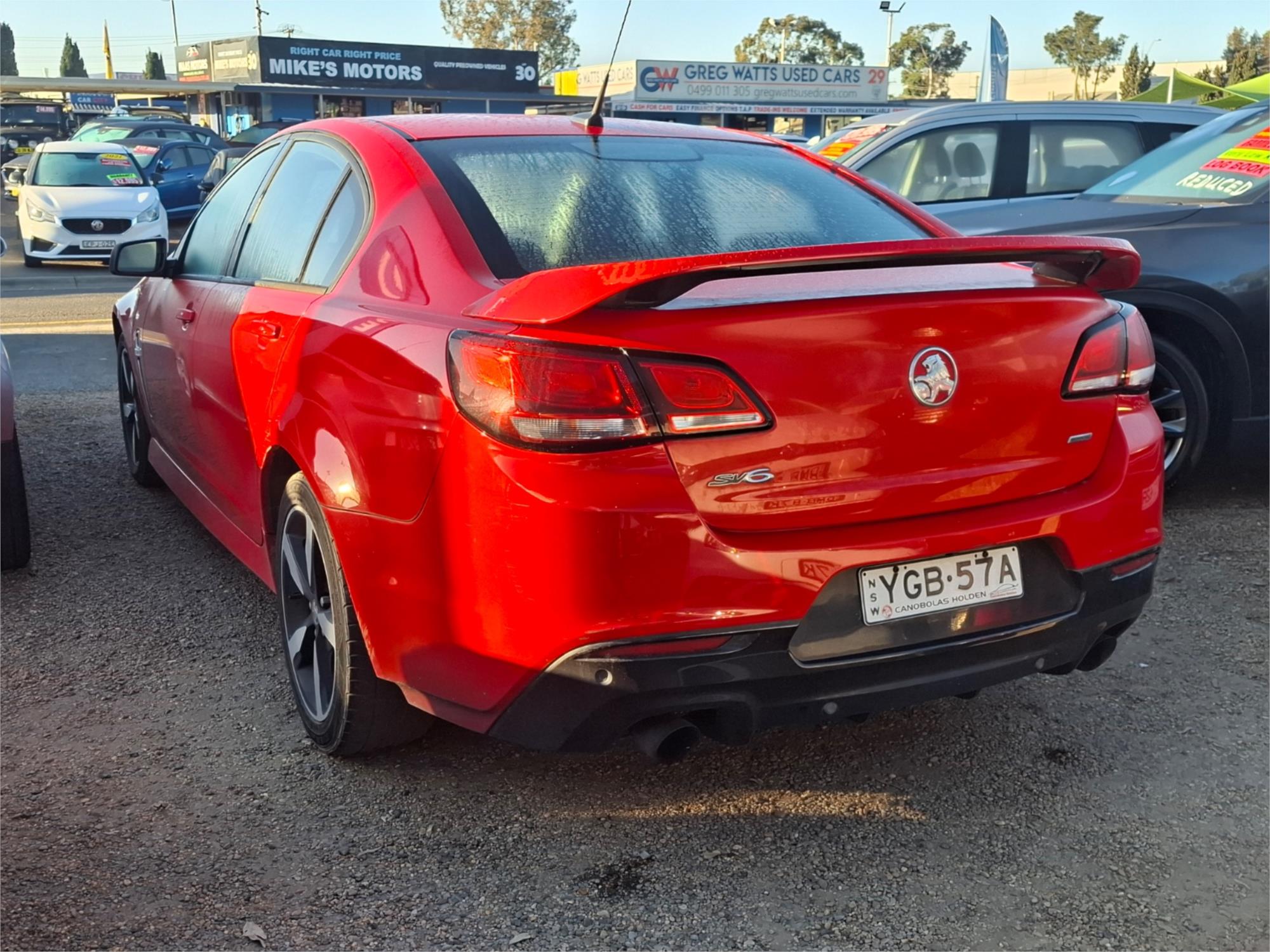 2017 HOLDEN COMMODORE VF II MY17 SV6 6 SP AUTOMATIC 4D SEDAN