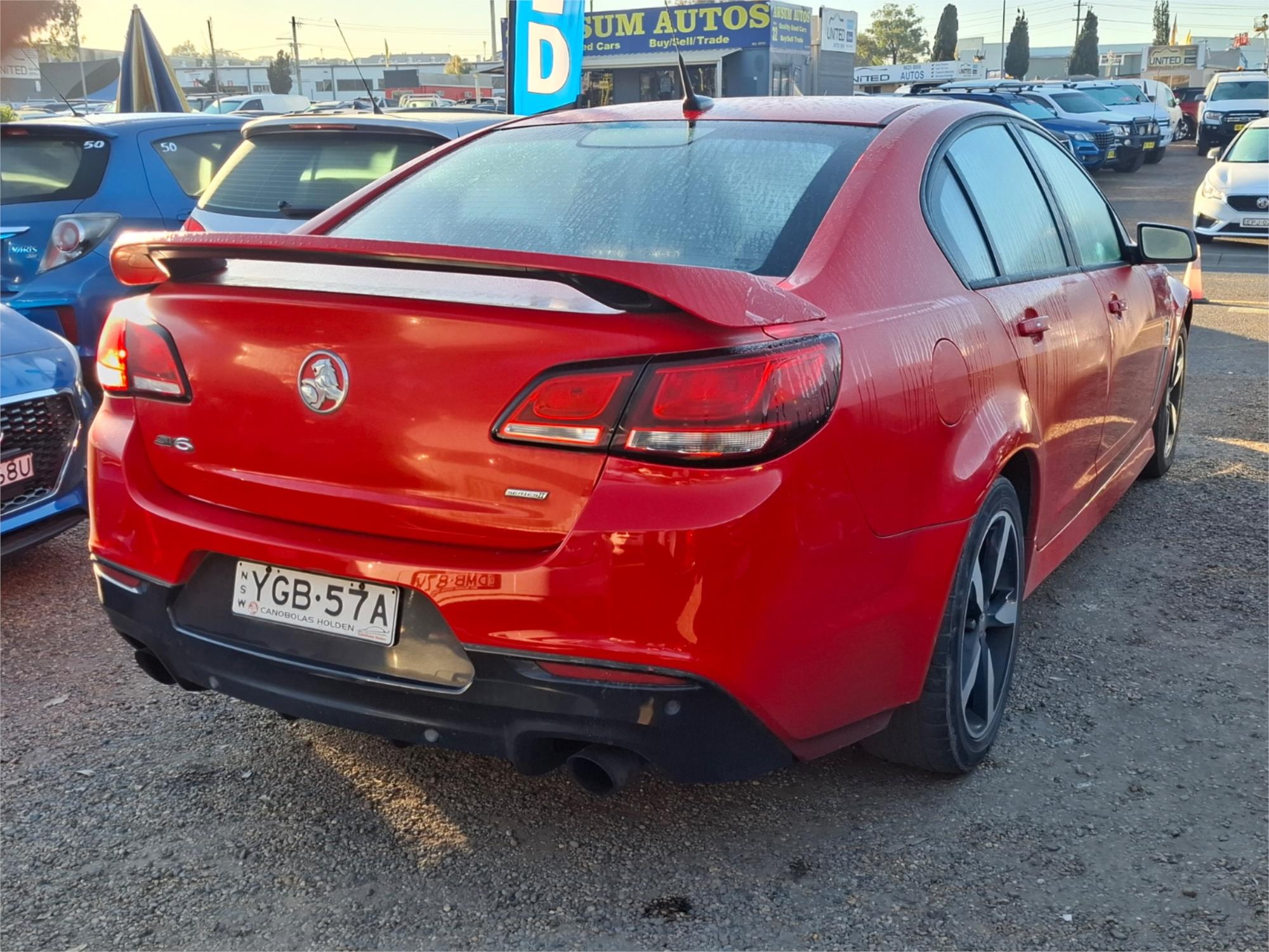 2017 HOLDEN COMMODORE VF II MY17 SV6 6 SP AUTOMATIC 4D SEDAN