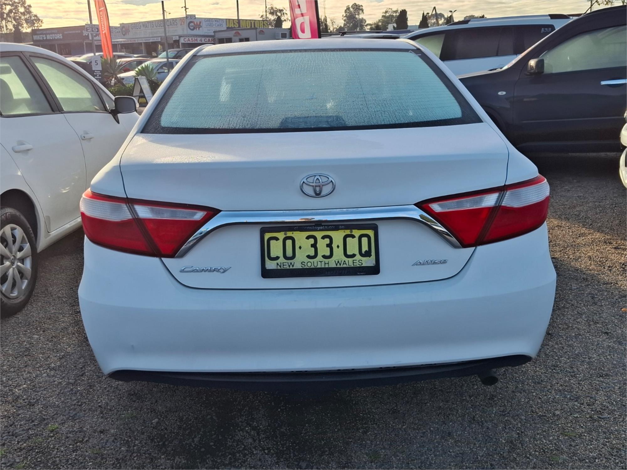 2017 TOYOTA CAMRY ASV50R MY16 ALTISE 6 SP AUTOMATIC 4D SEDAN