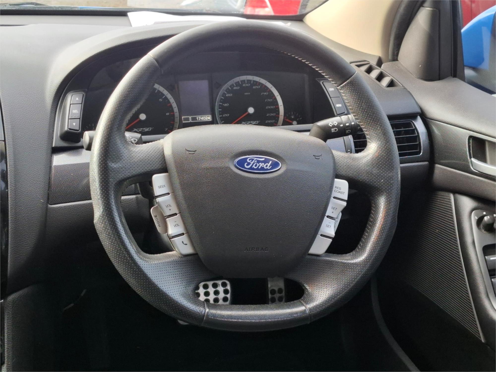 2010 FORD FALCON FG UPGRADE XR6 6 SP AUTO SEQ SPORTSHIFT 4D SEDAN
