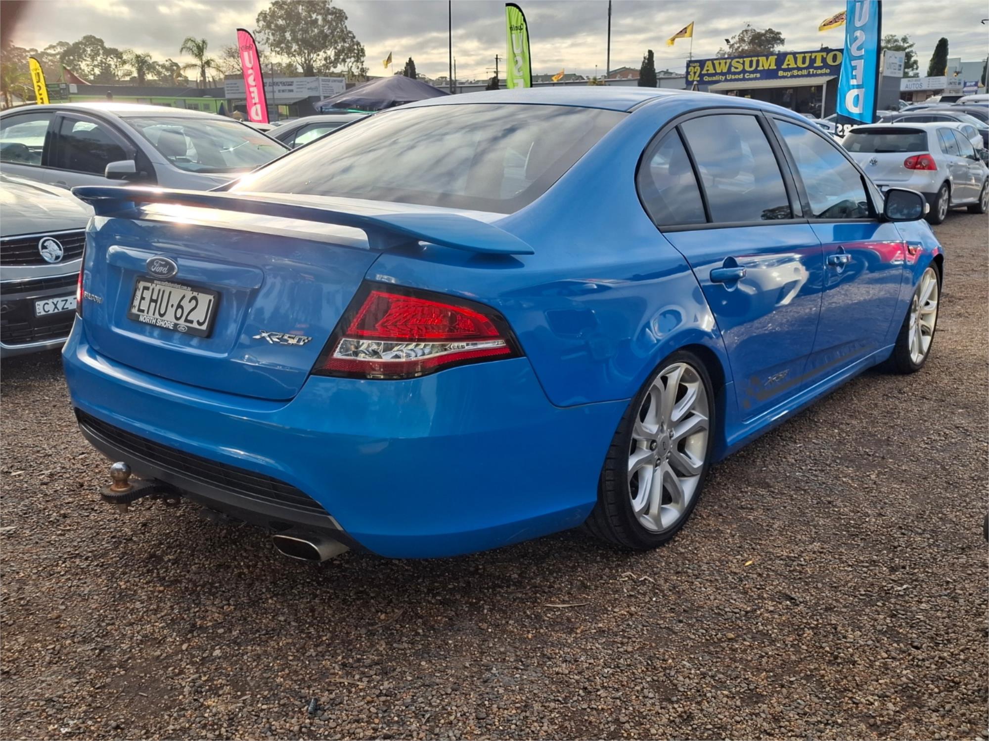 2010 FORD FALCON FG UPGRADE XR6 6 SP AUTO SEQ SPORTSHIFT 4D SEDAN