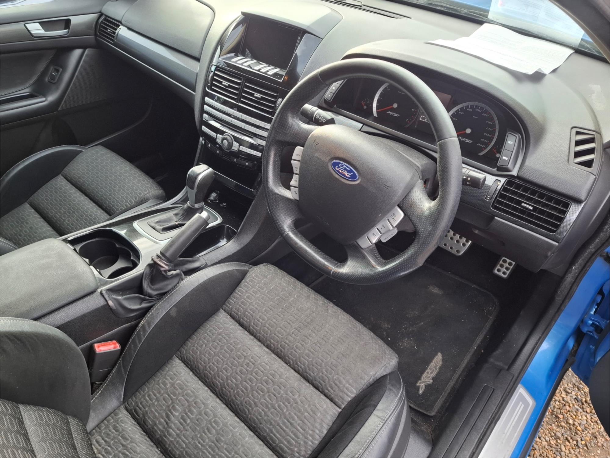 2010 FORD FALCON FG UPGRADE XR6 6 SP AUTO SEQ SPORTSHIFT 4D SEDAN