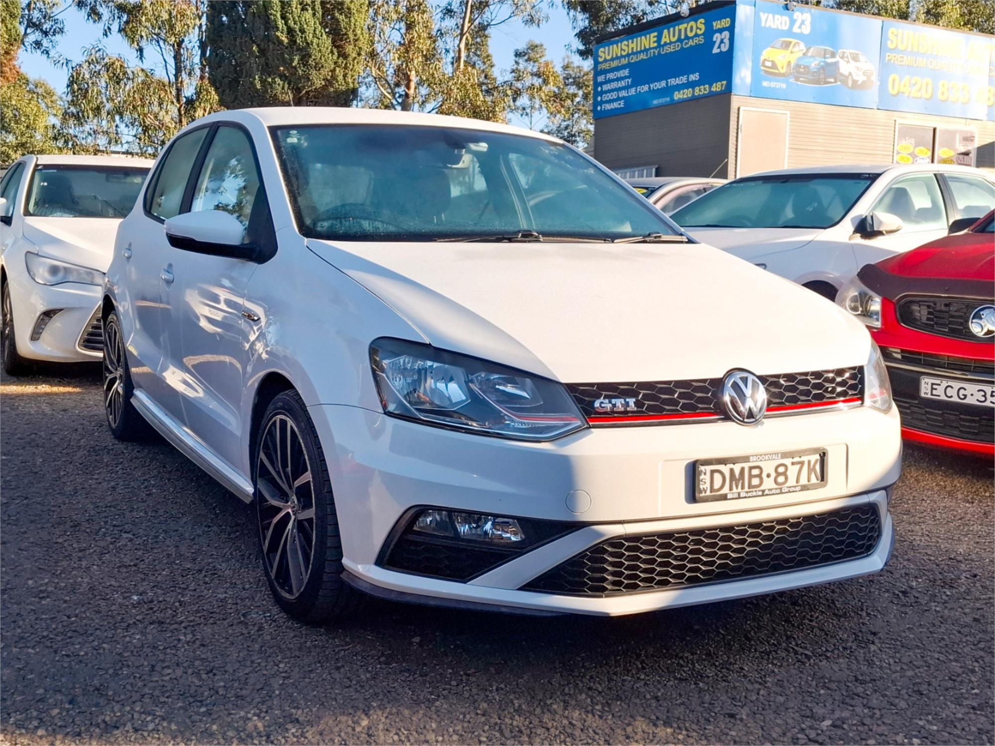 2016 VOLKSWAGEN POLO 6R MY16 GTI 7 SP AUTO DIRECT SHIFT 5D HATCHBACK