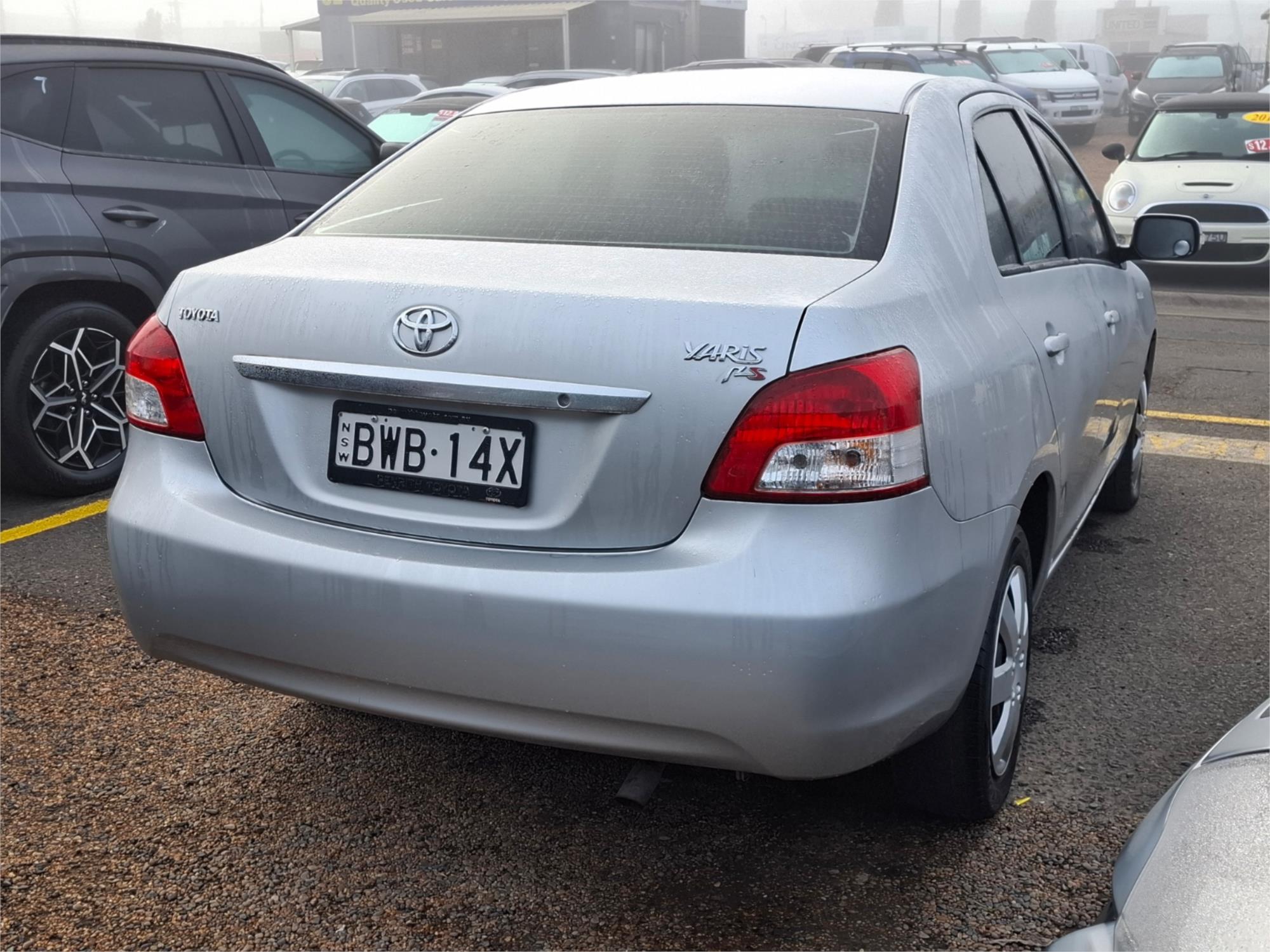 2010 TOYOTA YARIS NCP93R 08 UPGRADE YRS 4 SP AUTOMATIC 4D SEDAN