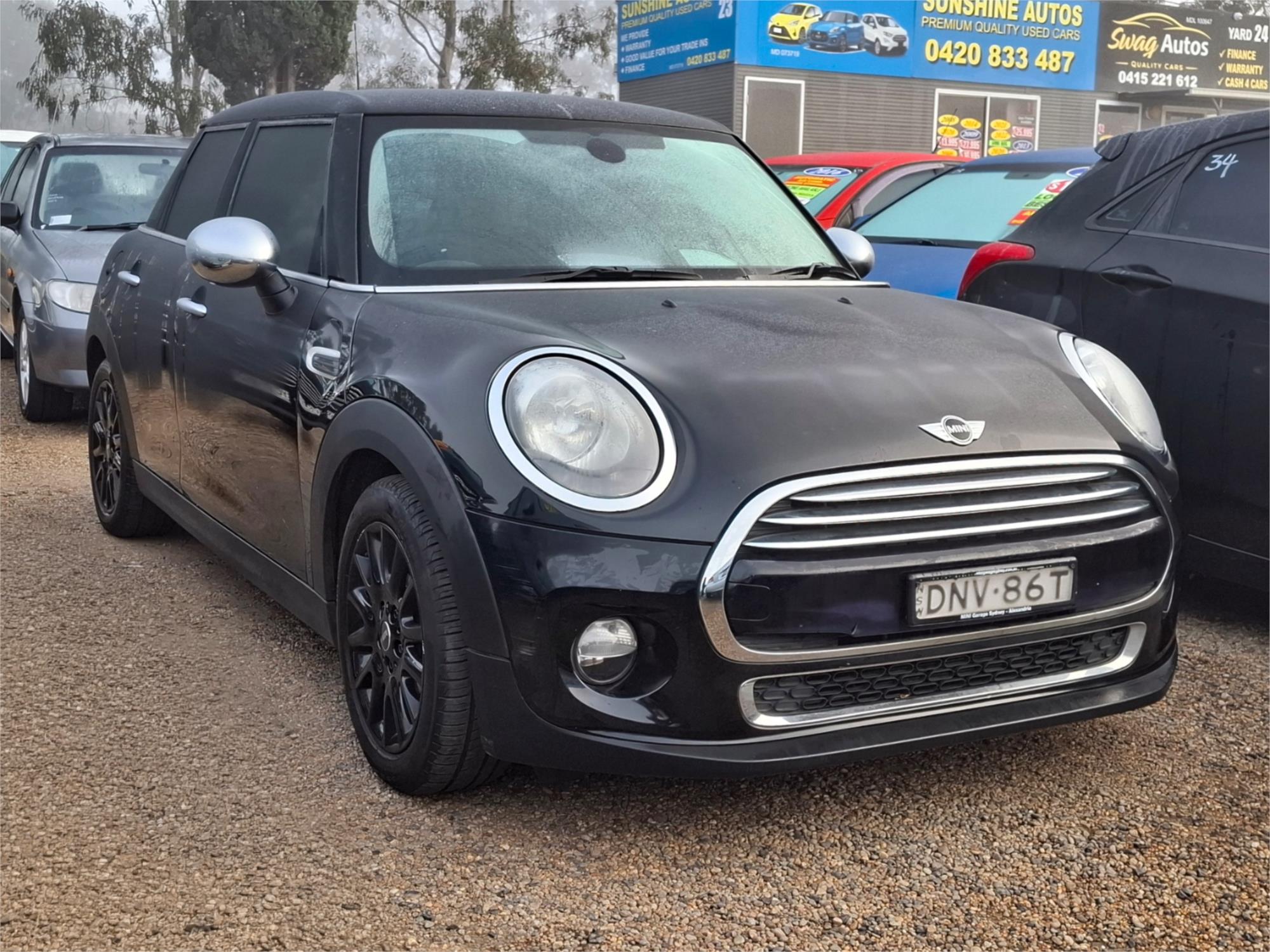 2017 MINI 5D HATCH F55 COOPER 6 SP AUTOMATIC 5D HATCHBACK