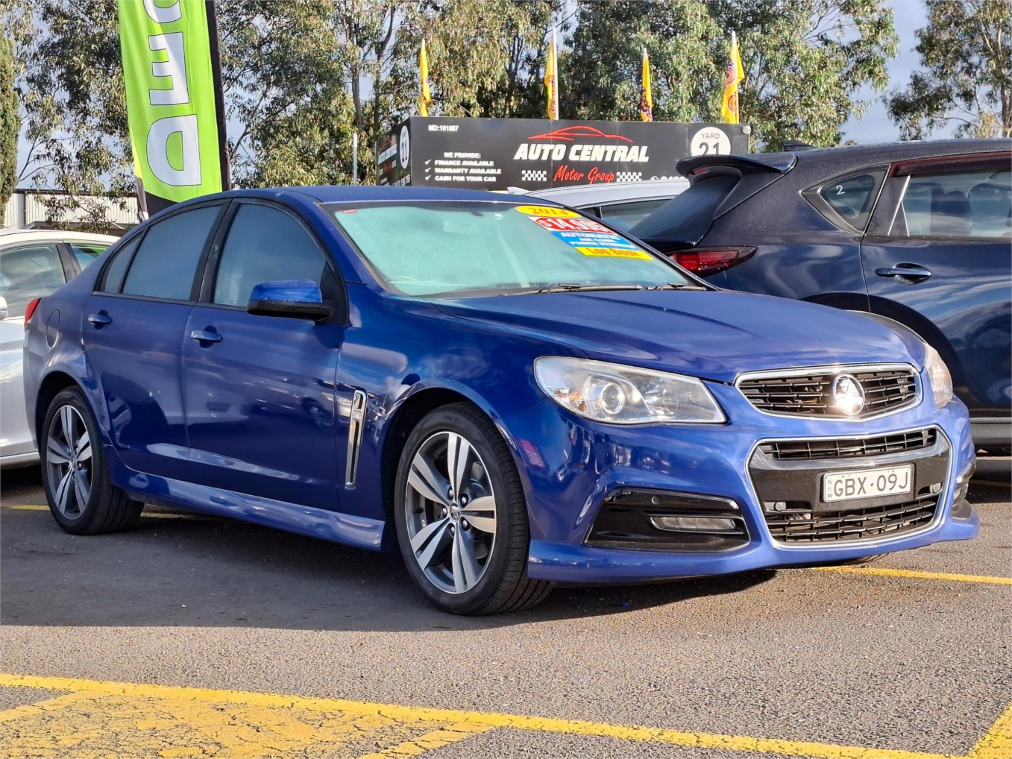 2014 HOLDEN COMMODORE VF MY15 SV6 6 SP AUTOMATIC 4D SEDAN