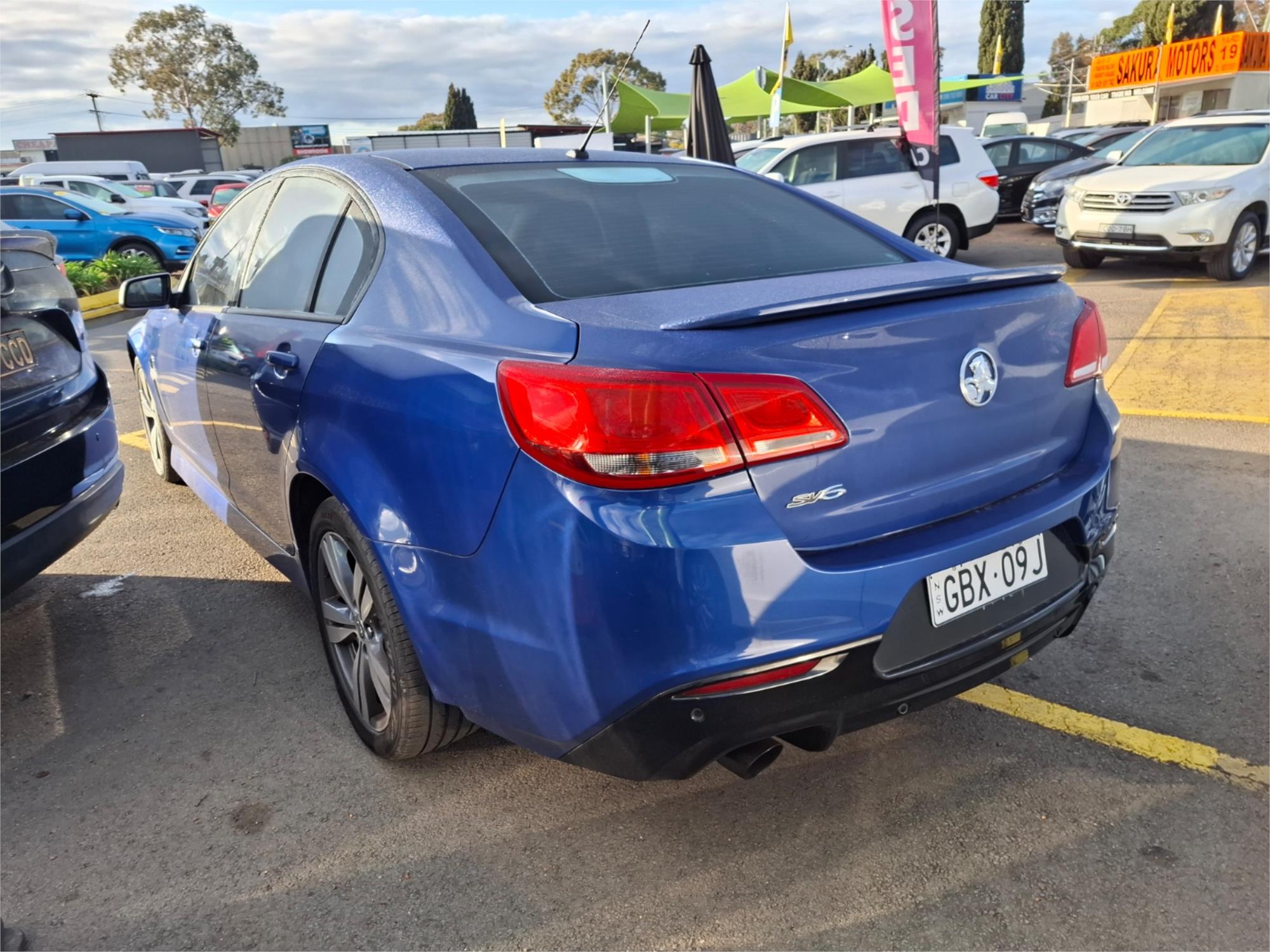 2014 HOLDEN COMMODORE VF MY15 SV6 6 SP AUTOMATIC 4D SEDAN