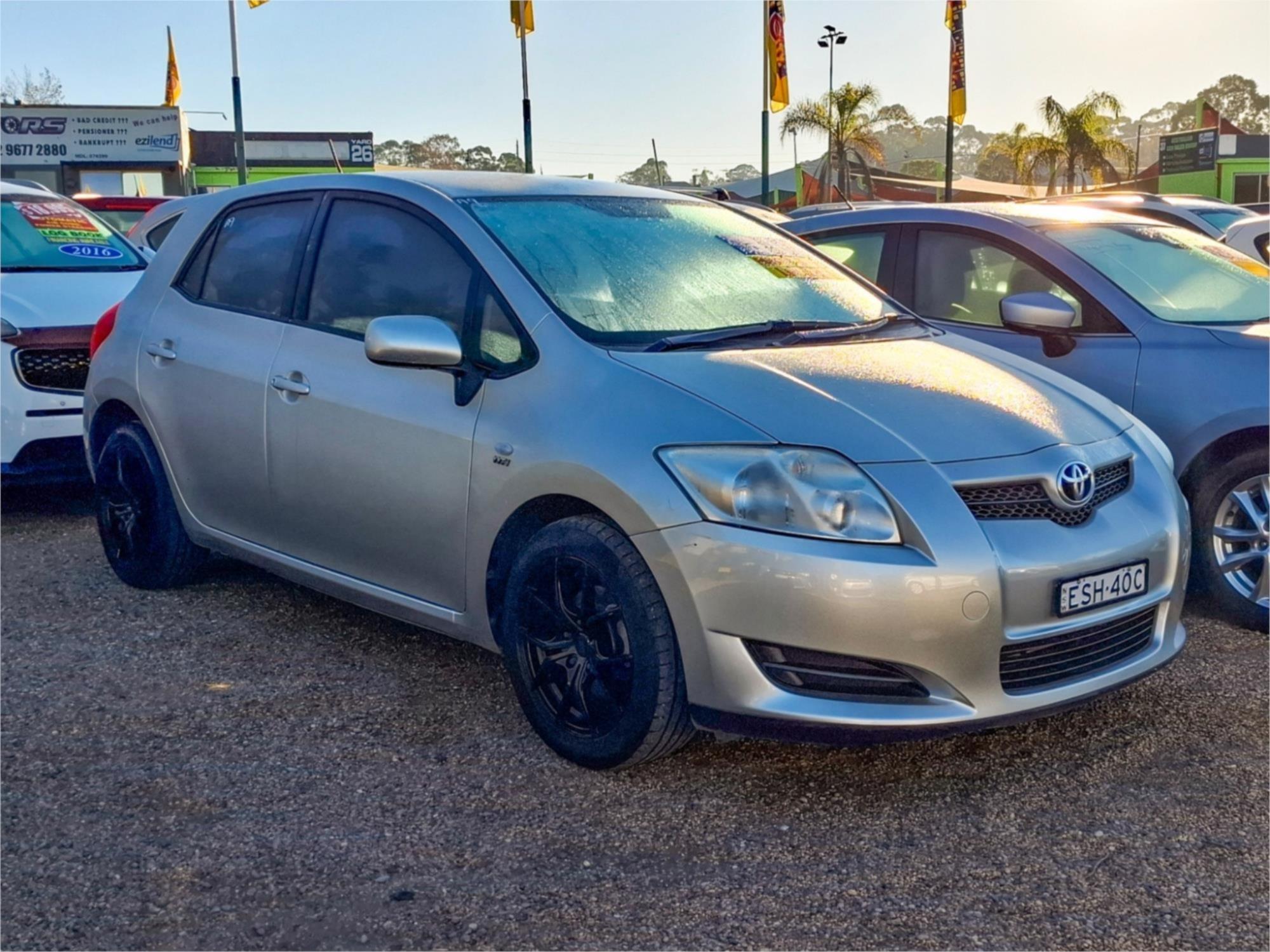 2008 TOYOTA COROLLA ZRE152R ASCENT 4 SP AUTOMATIC 5D HATCHBACK