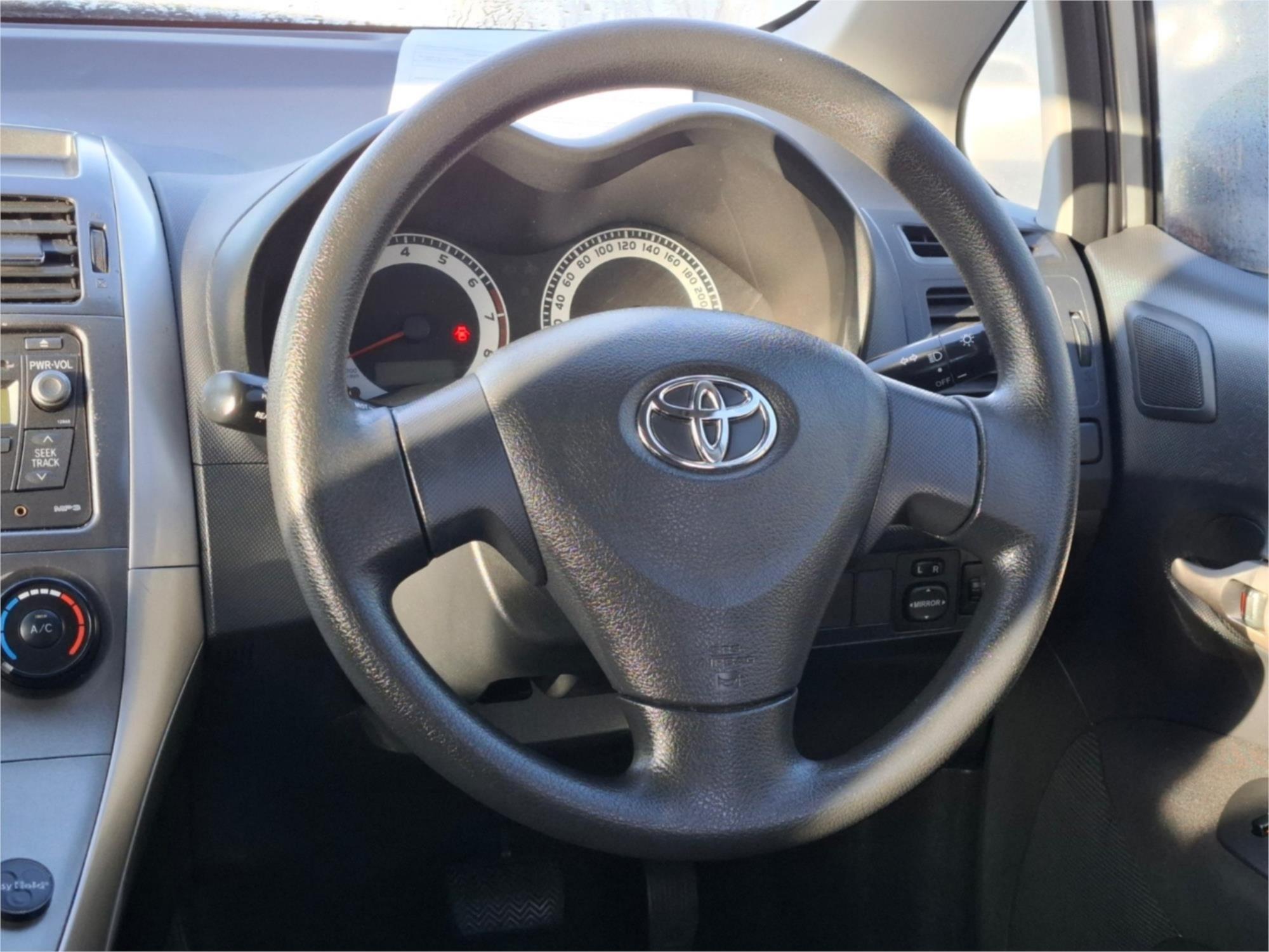 2008 TOYOTA COROLLA ZRE152R ASCENT 4 SP AUTOMATIC 5D HATCHBACK