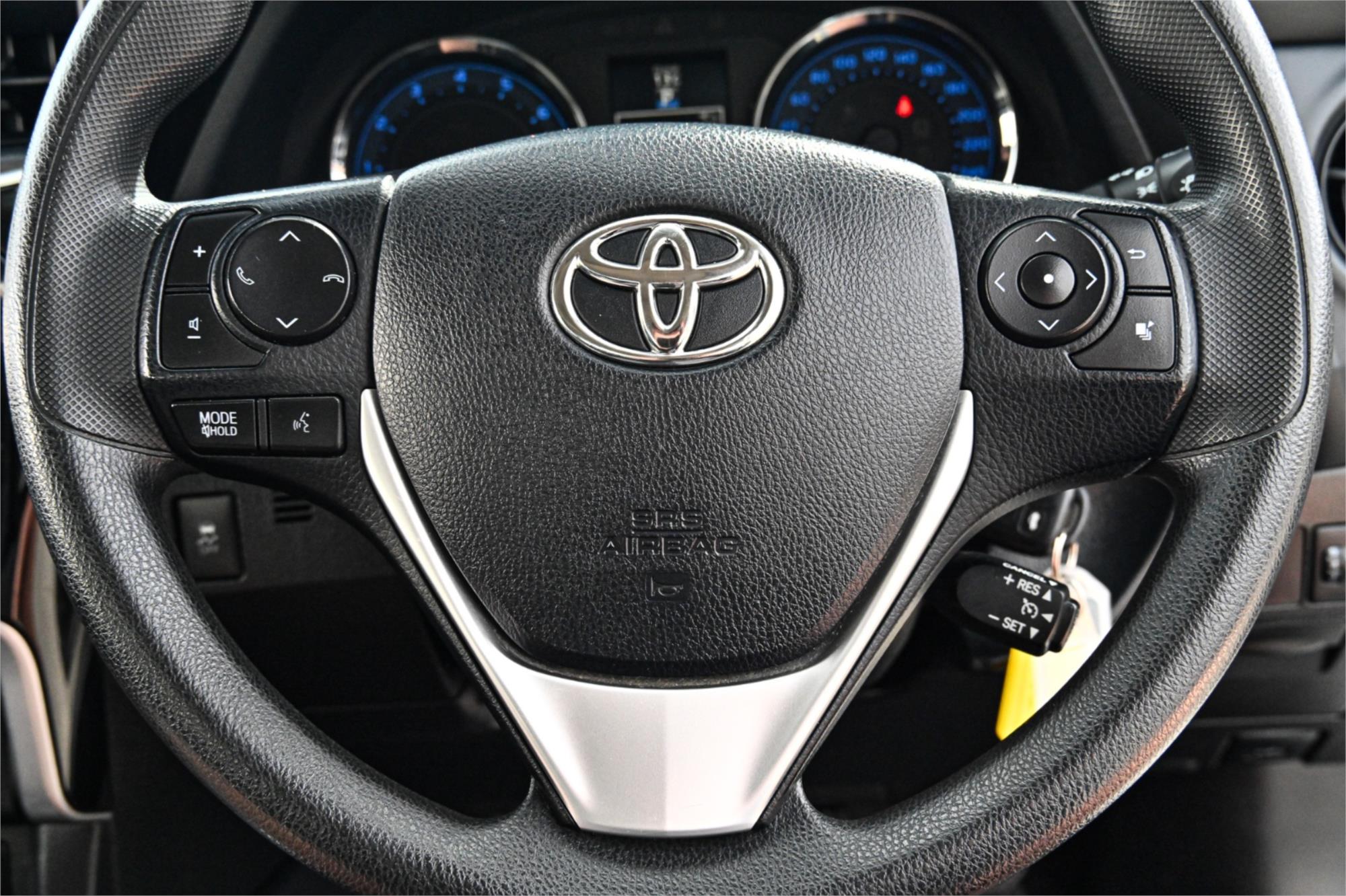 2018 TOYOTA COROLLA ZRE172R MY17 ASCENT CVT AUTO 7 SP SEQUENTIAL 4D SEDAN