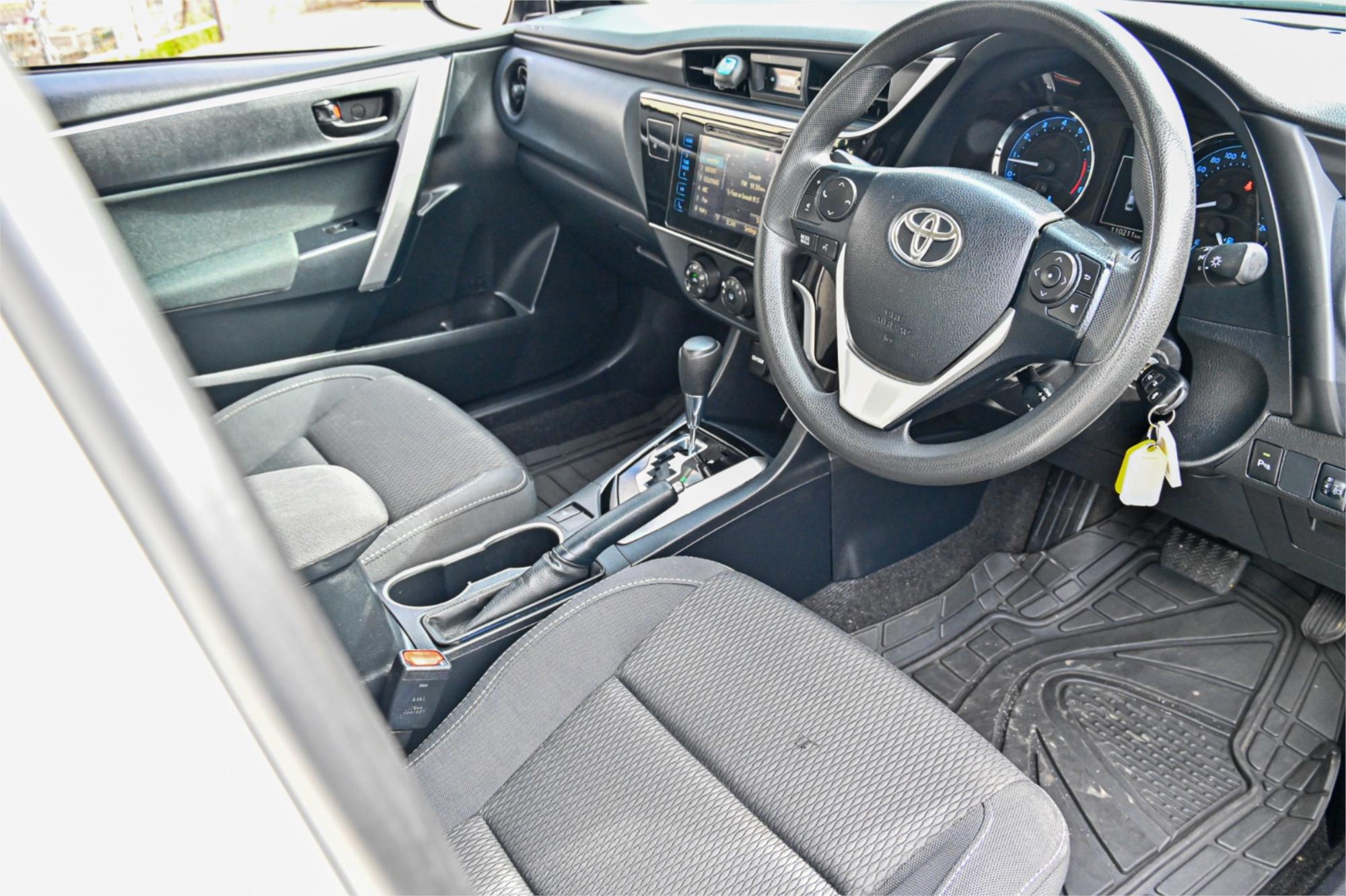 2018 TOYOTA COROLLA ZRE172R MY17 ASCENT CVT AUTO 7 SP SEQUENTIAL 4D SEDAN