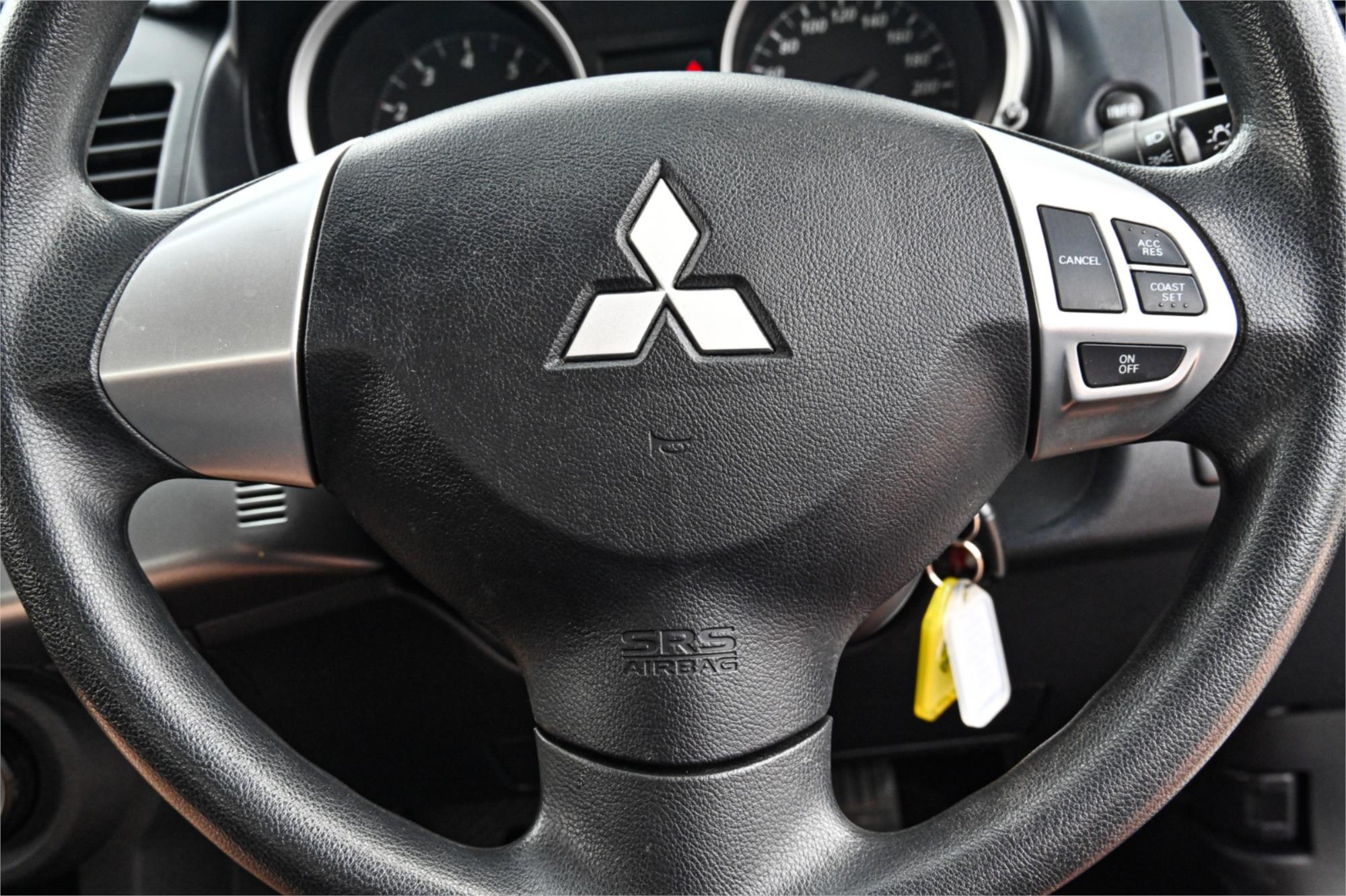 2011 MITSUBISHI LANCER CJ MY11 ES CVT AUTO 6 SP SEQUENTIAL 4D SEDAN
