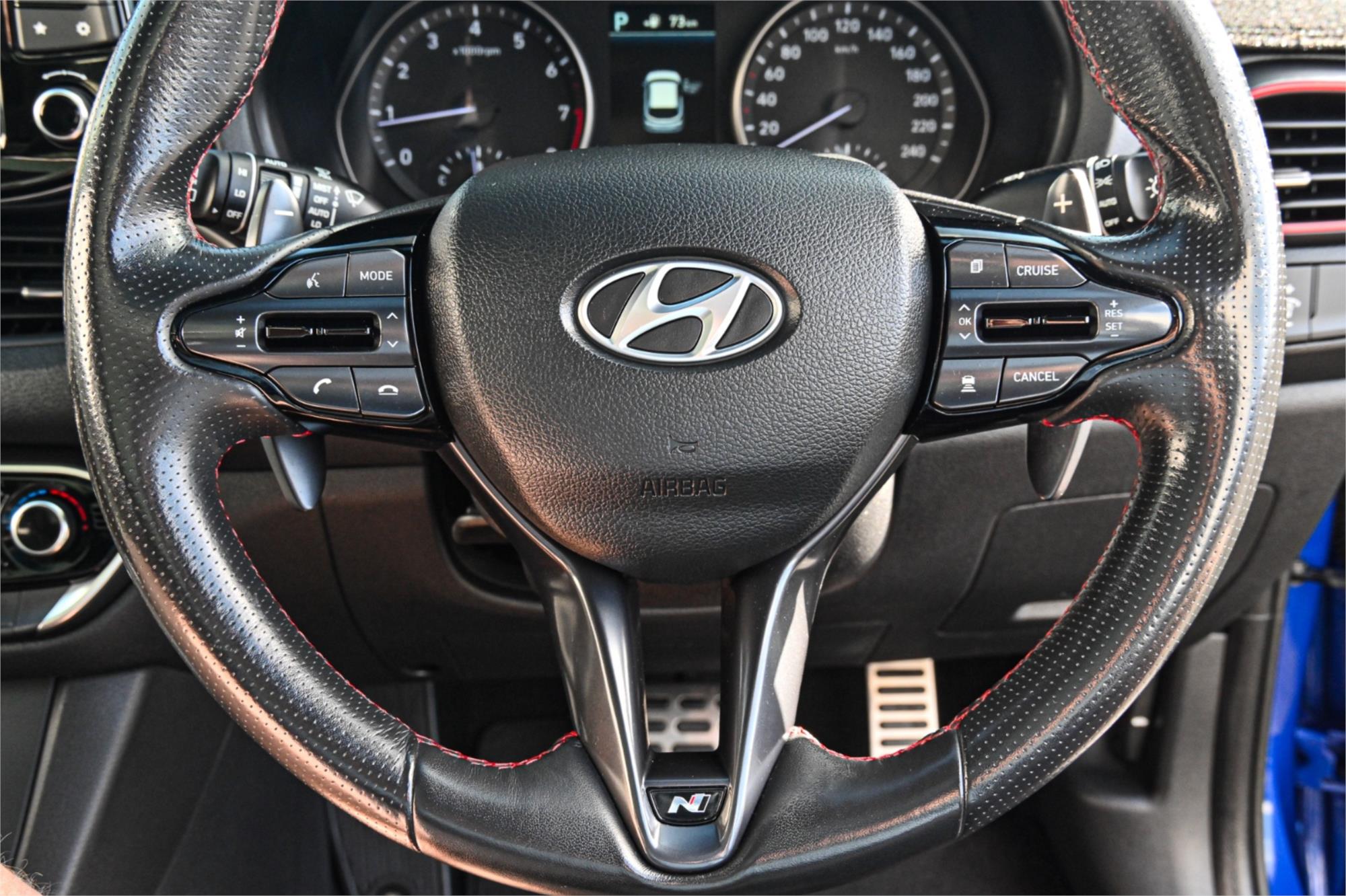 2018 HYUNDAI i30 PD.3 MY19 N LINE 7 SP AUTO DUAL CLUTCH 4D HATCHBACK