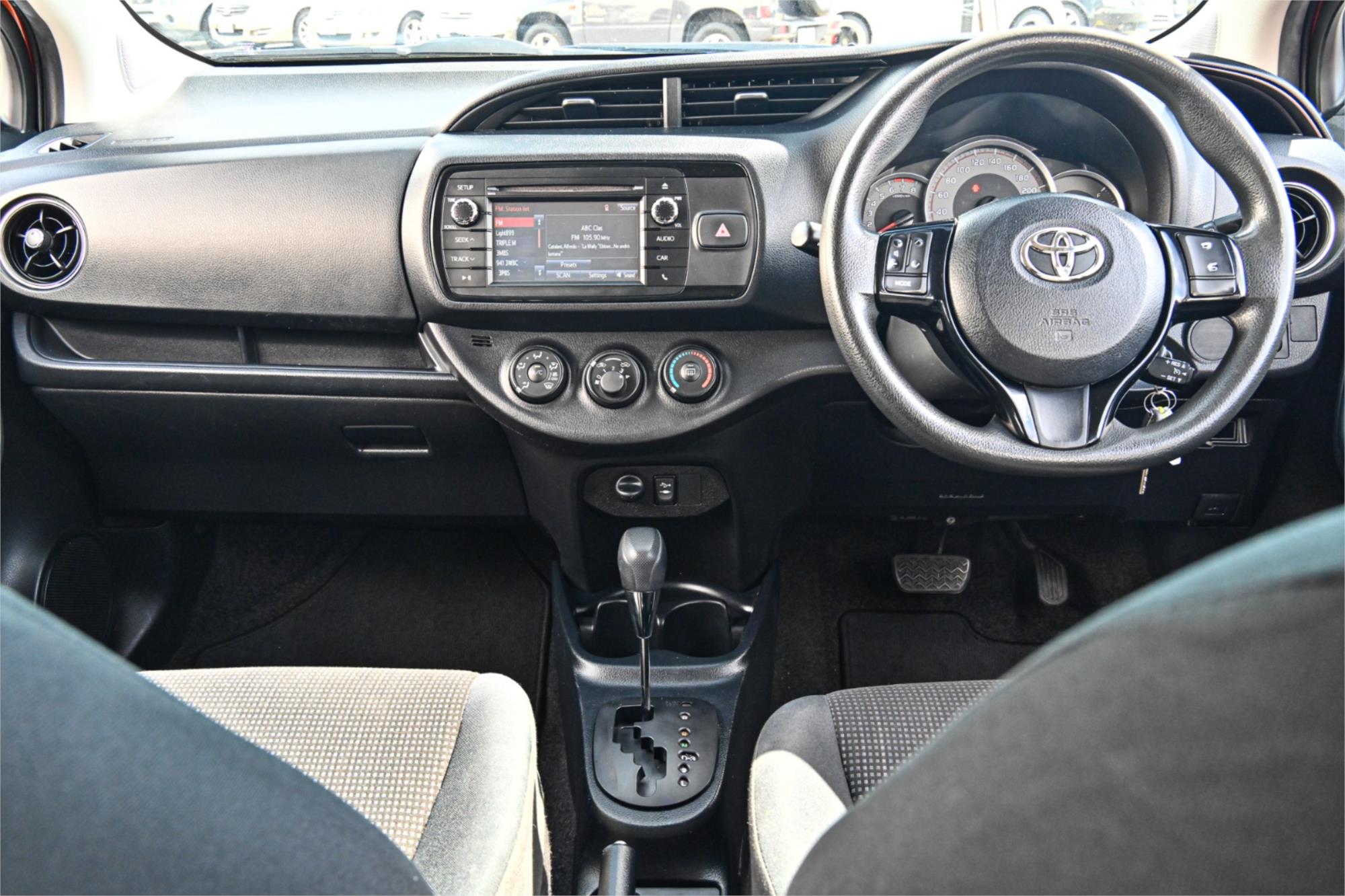 2017 TOYOTA YARIS NCP130R ASCENT AUTOMATIC HATCHBACK