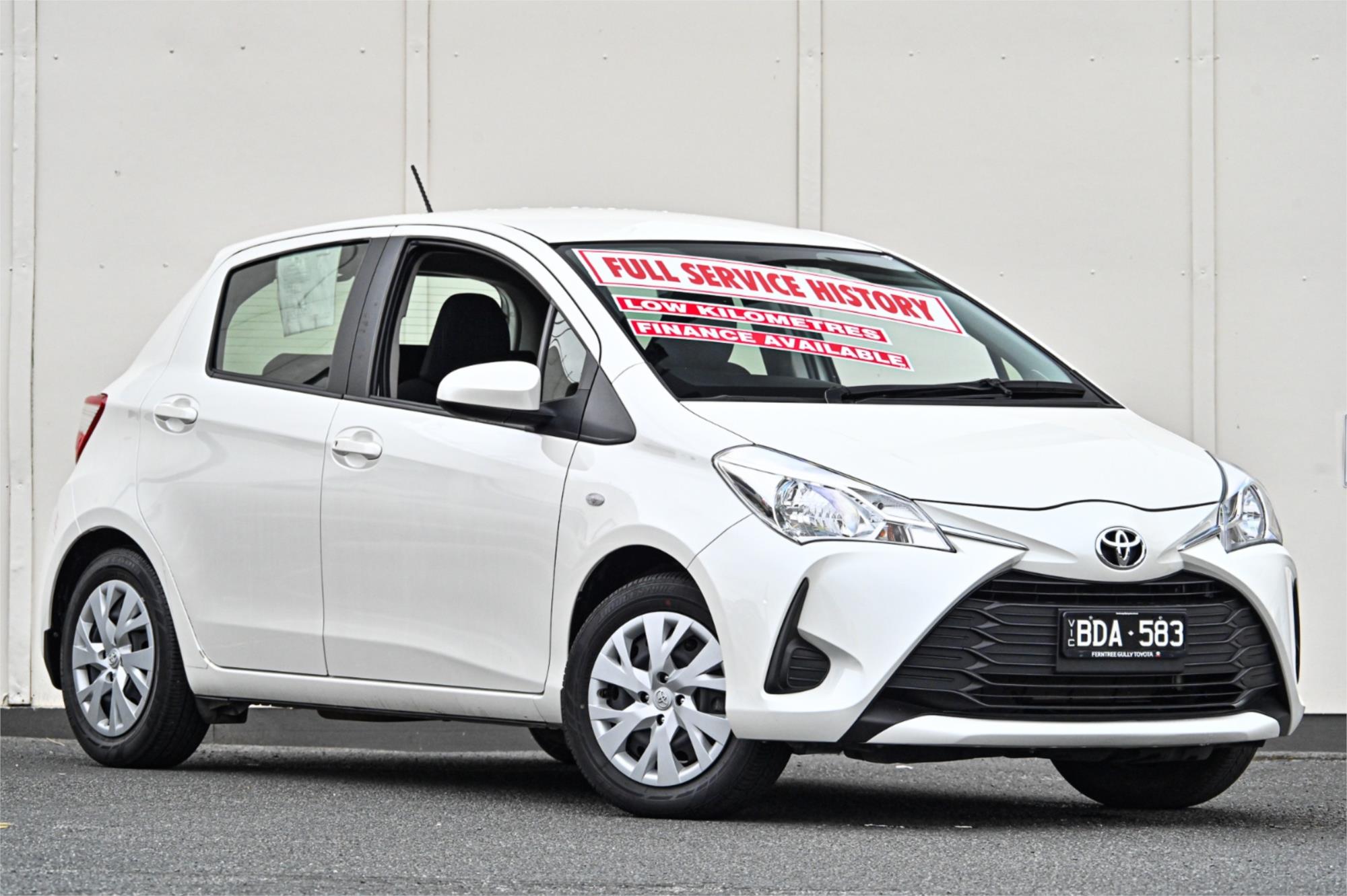 2019 TOYOTA YARIS NCP130R ASCENT AUTOMATIC HATCHBACK