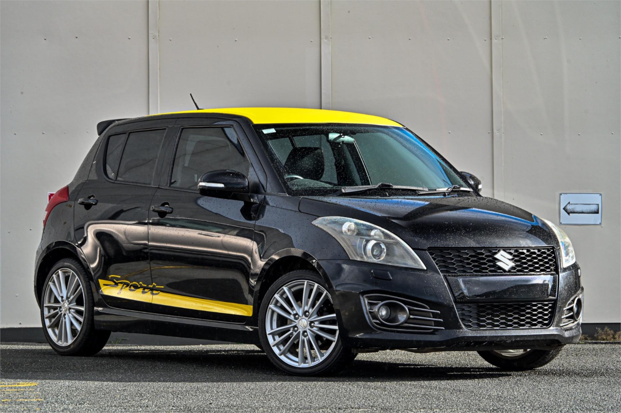 2013 SUZUKI SWIFT FZ MY13 SPORT CVT AUTO 7 SP SEQUENTIAL 5D HATCHBACK