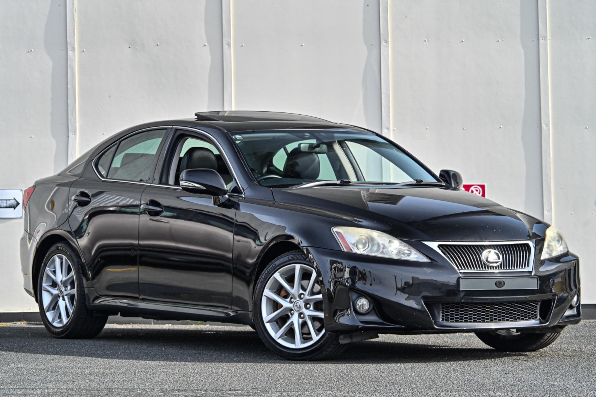 2012 LEXUS IS250 GSE20R MY11 PRESTIGE 6 SP AUTO SEQUENTIAL 4D SEDAN