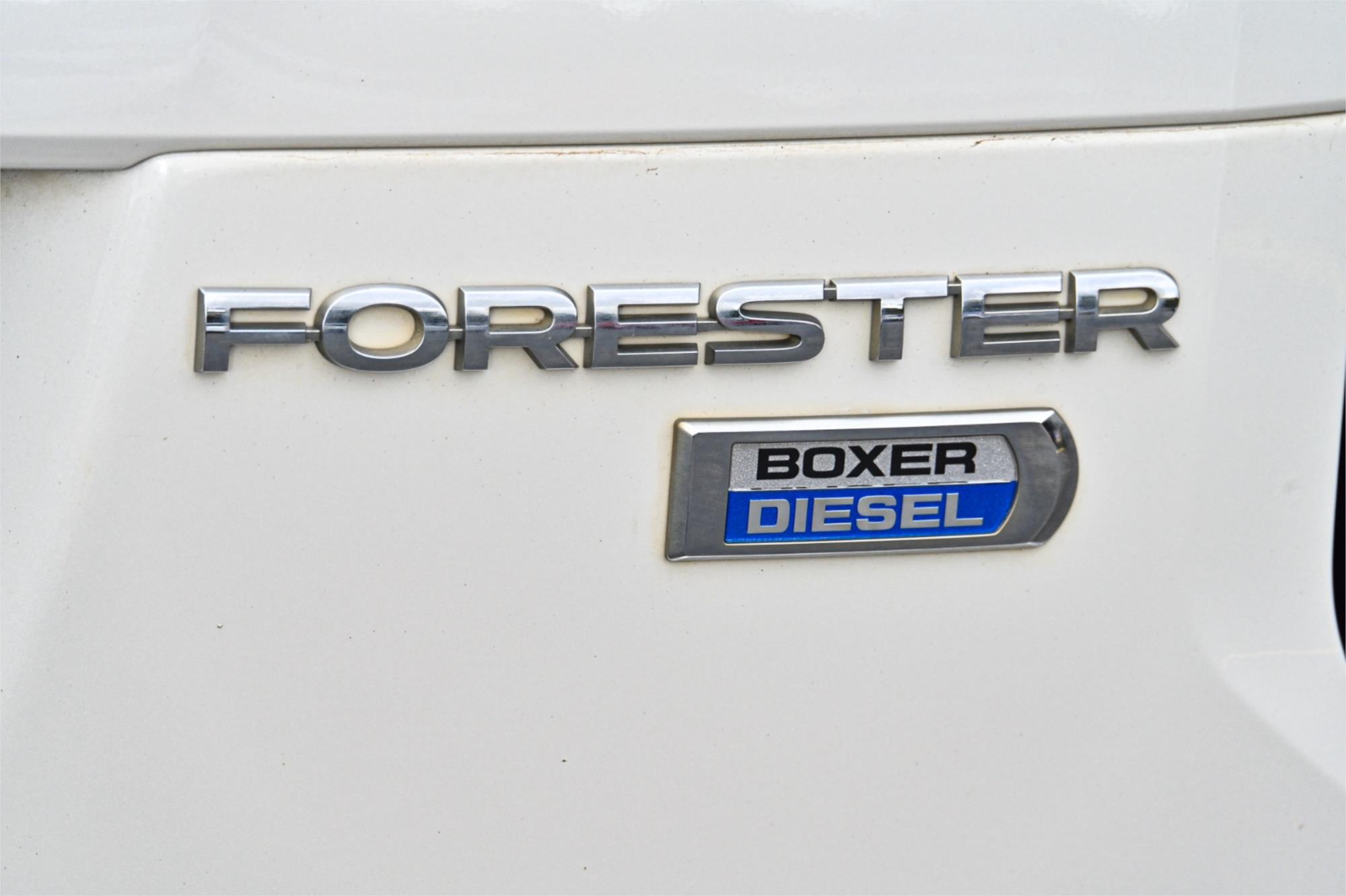 2016 SUBARU FORESTER MY15 2.0D-L CONTINUOUS VARIABLE 4D WAGON