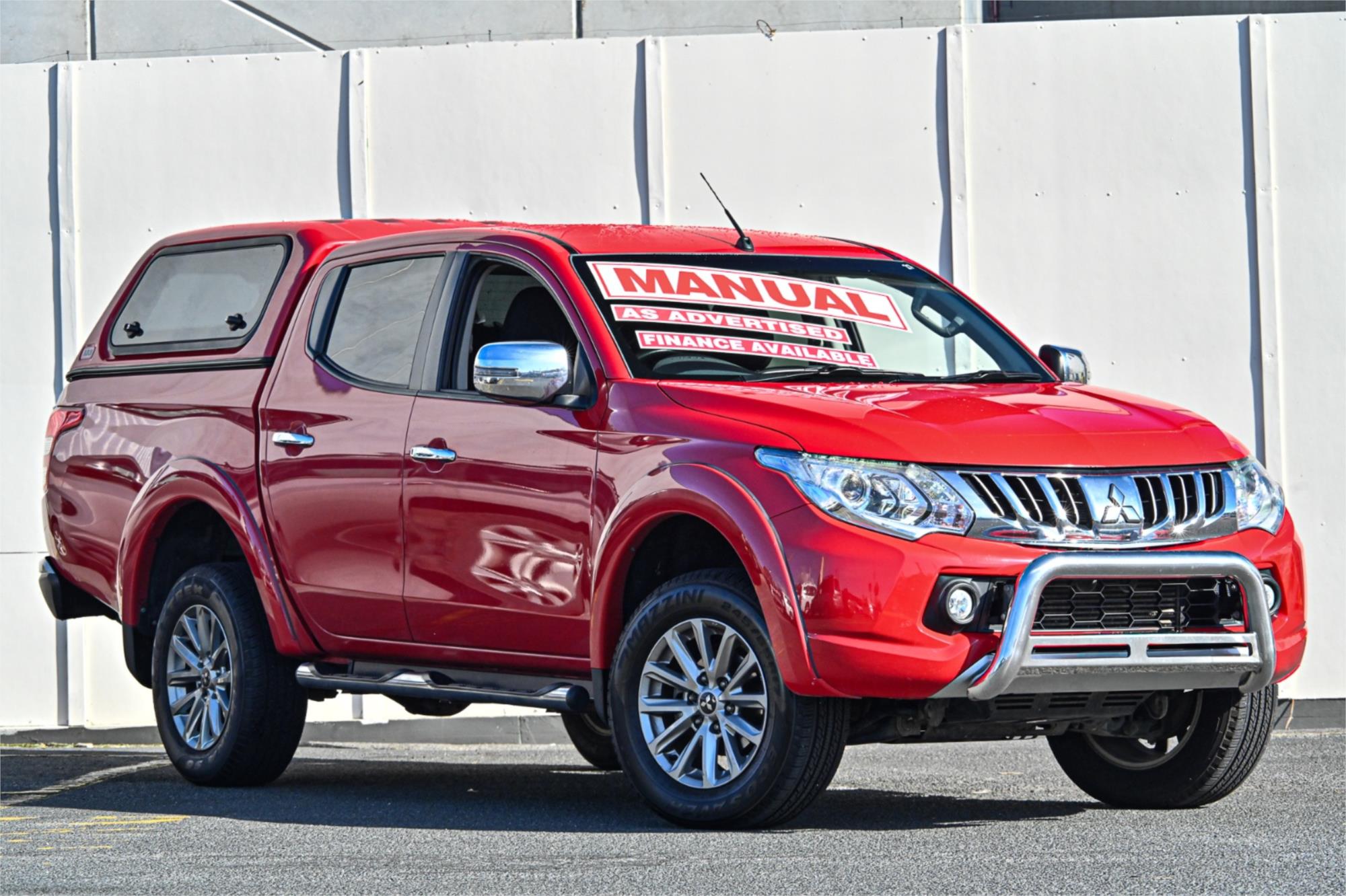 2015 MITSUBISHI TRITON MQ MY16 GLS (4x4) 6 SP MANUAL DUAL CAB UTILITY