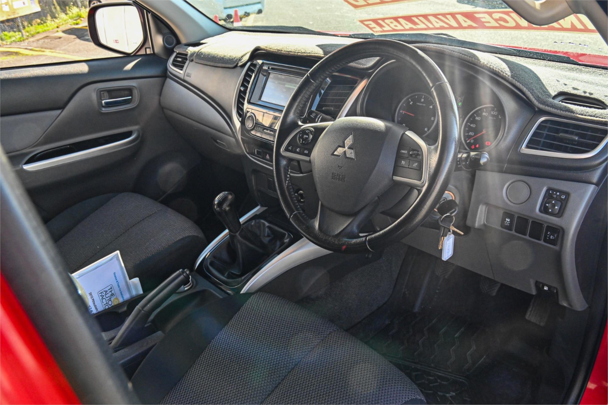 2015 MITSUBISHI TRITON MQ MY16 GLS (4x4) 6 SP MANUAL DUAL CAB UTILITY