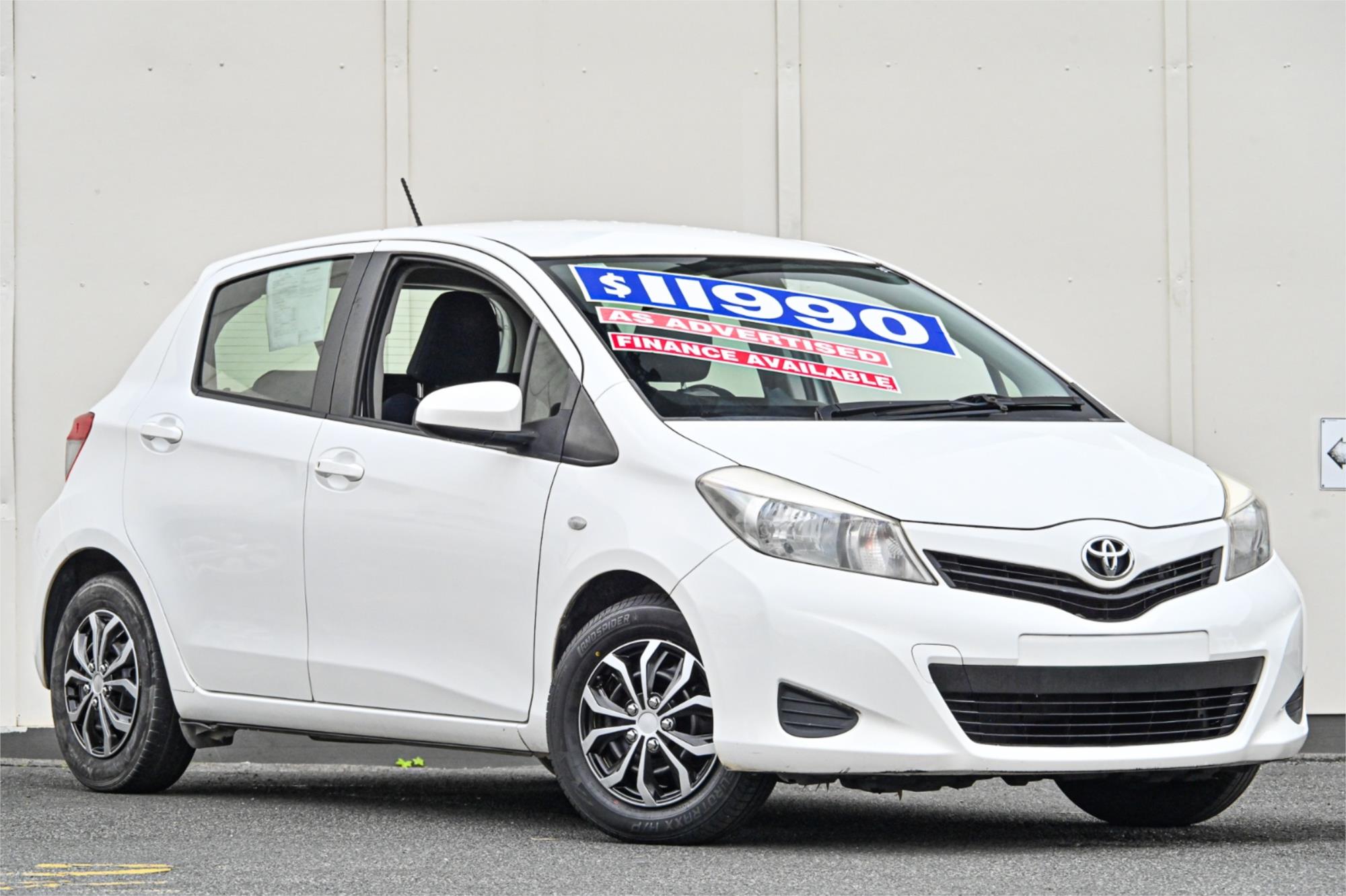 2012 TOYOTA YARIS NCP130R YR 4 SP AUTOMATIC 5D HATCHBACK